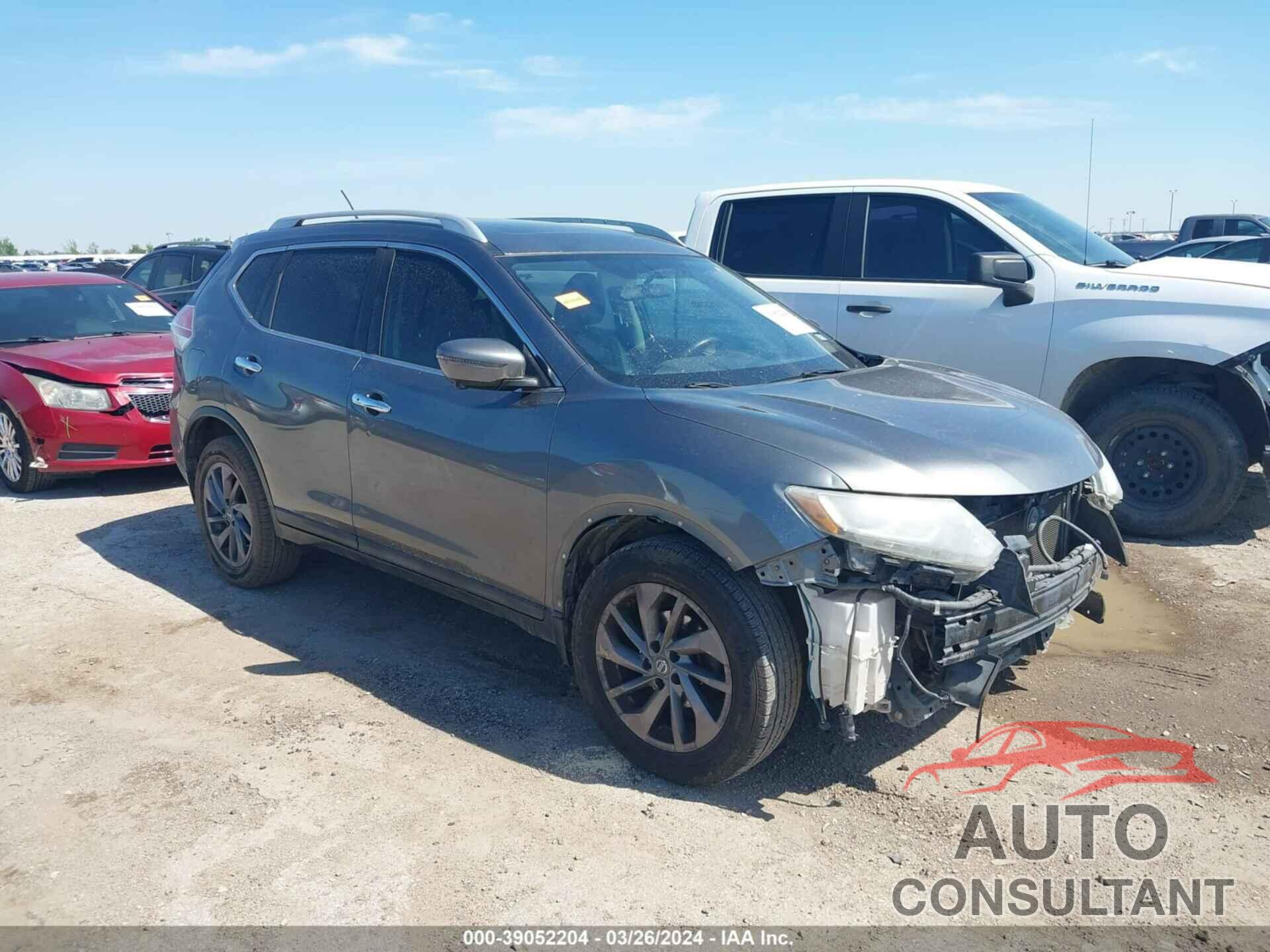 NISSAN ROGUE 2016 - 5N1AT2MV4GC742273