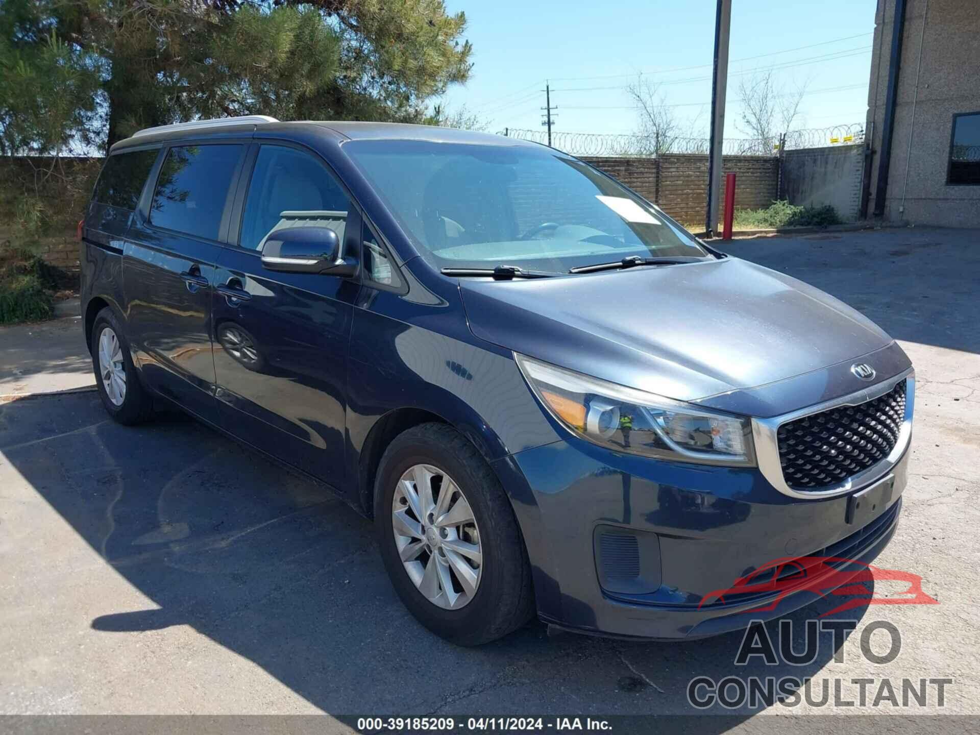 KIA SEDONA 2016 - KNDMB5C19G6083304