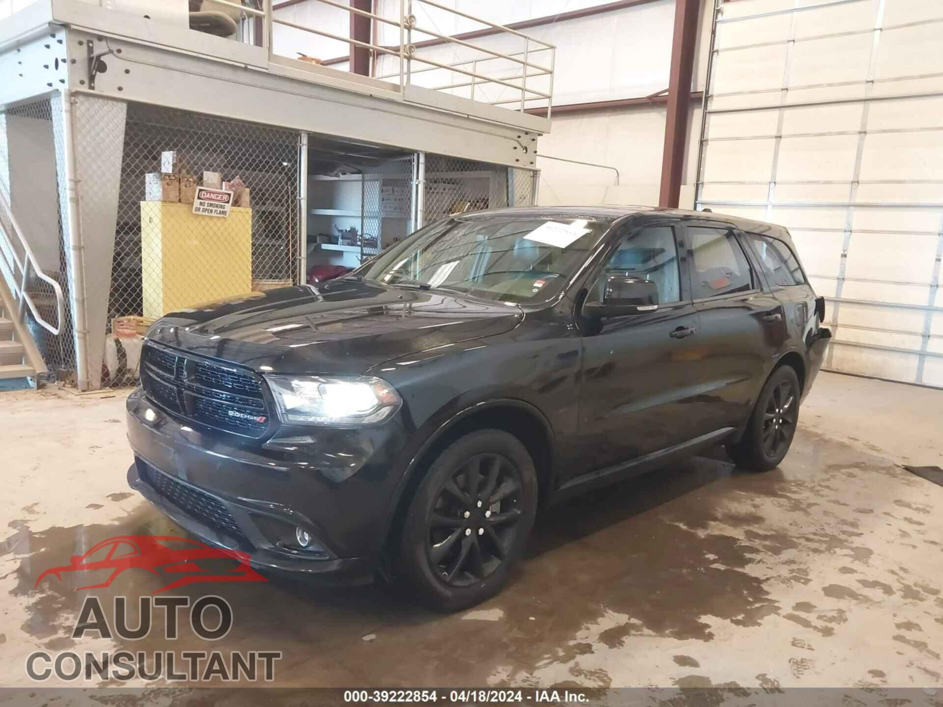 DODGE DURANGO 2017 - 1C4SDJCTXHC858899