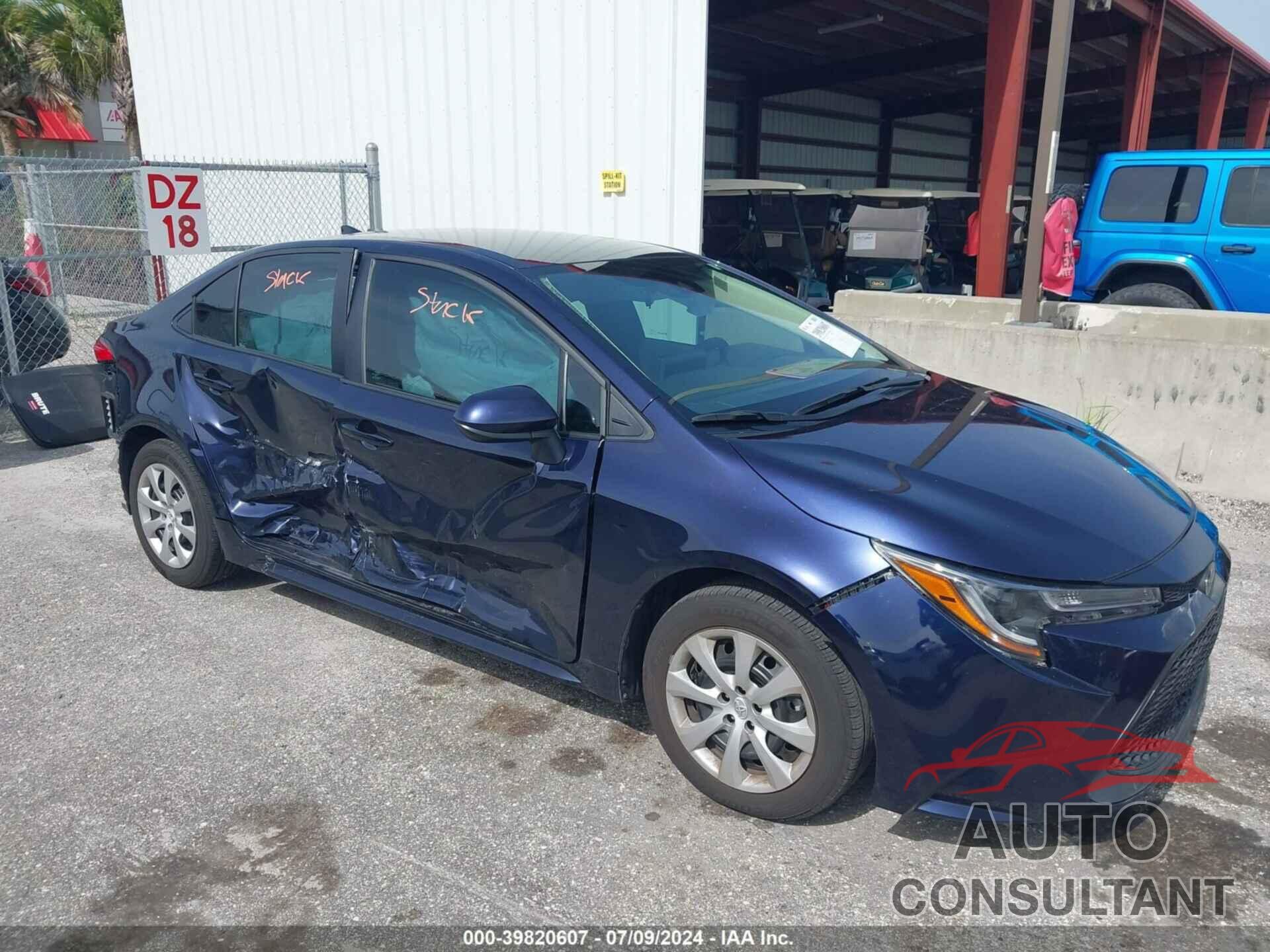 TOYOTA COROLLA 2022 - 5YFEPMAE8NP370659