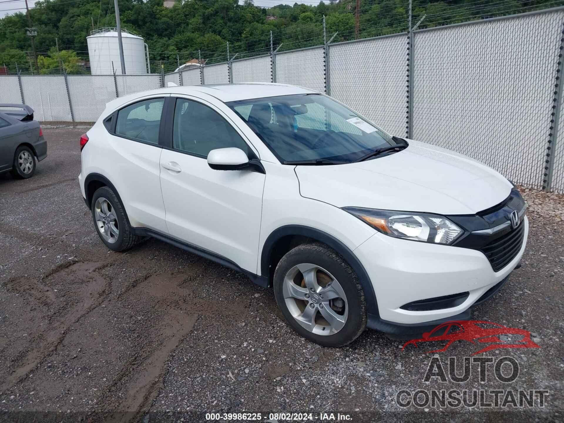 HONDA HR-V 2016 - 3CZRU6H35GM705682