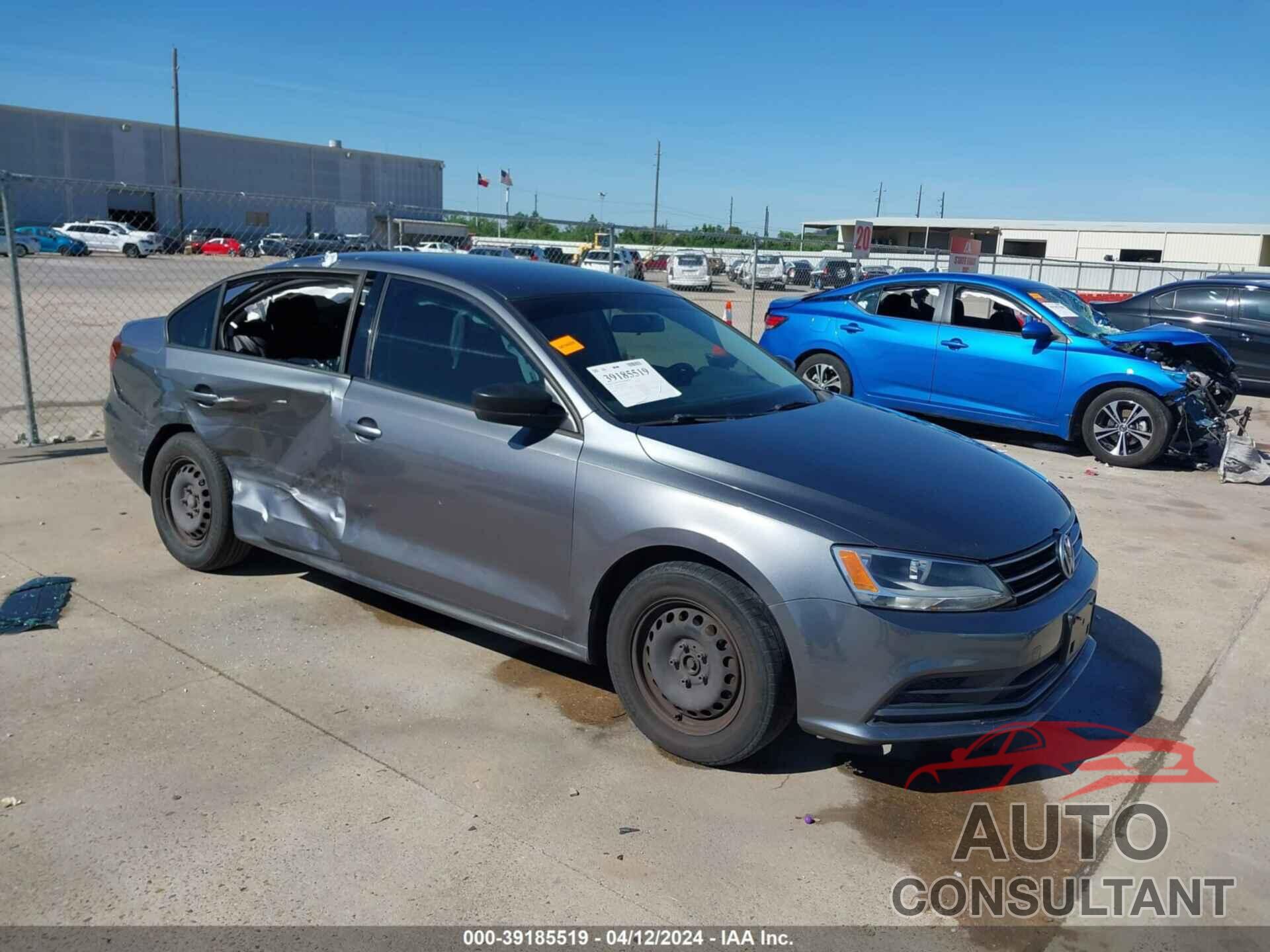 VOLKSWAGEN JETTA 2016 - 3VW267AJ3GM250876