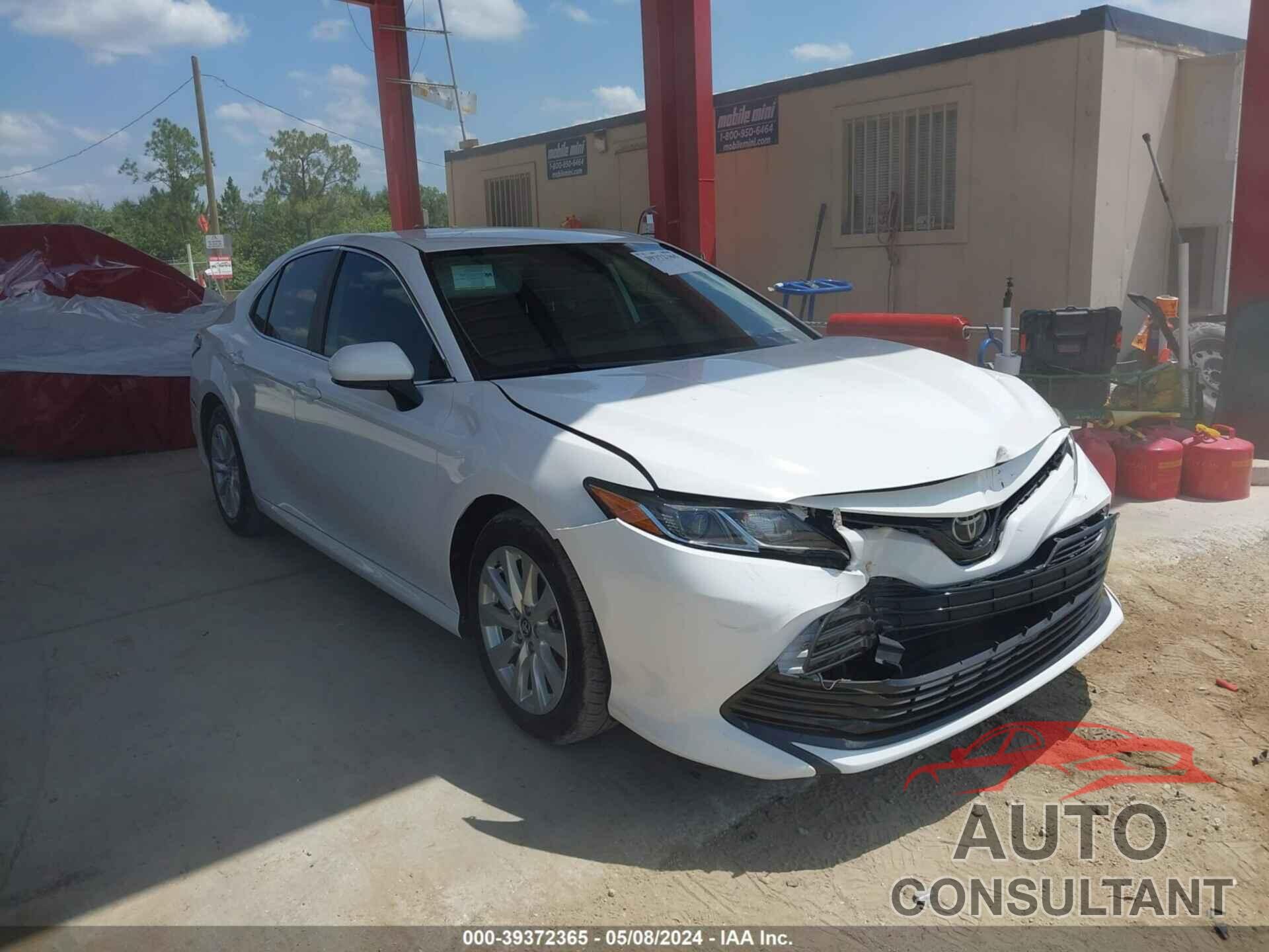 TOYOTA CAMRY 2019 - 4T1B11HK3KU766717