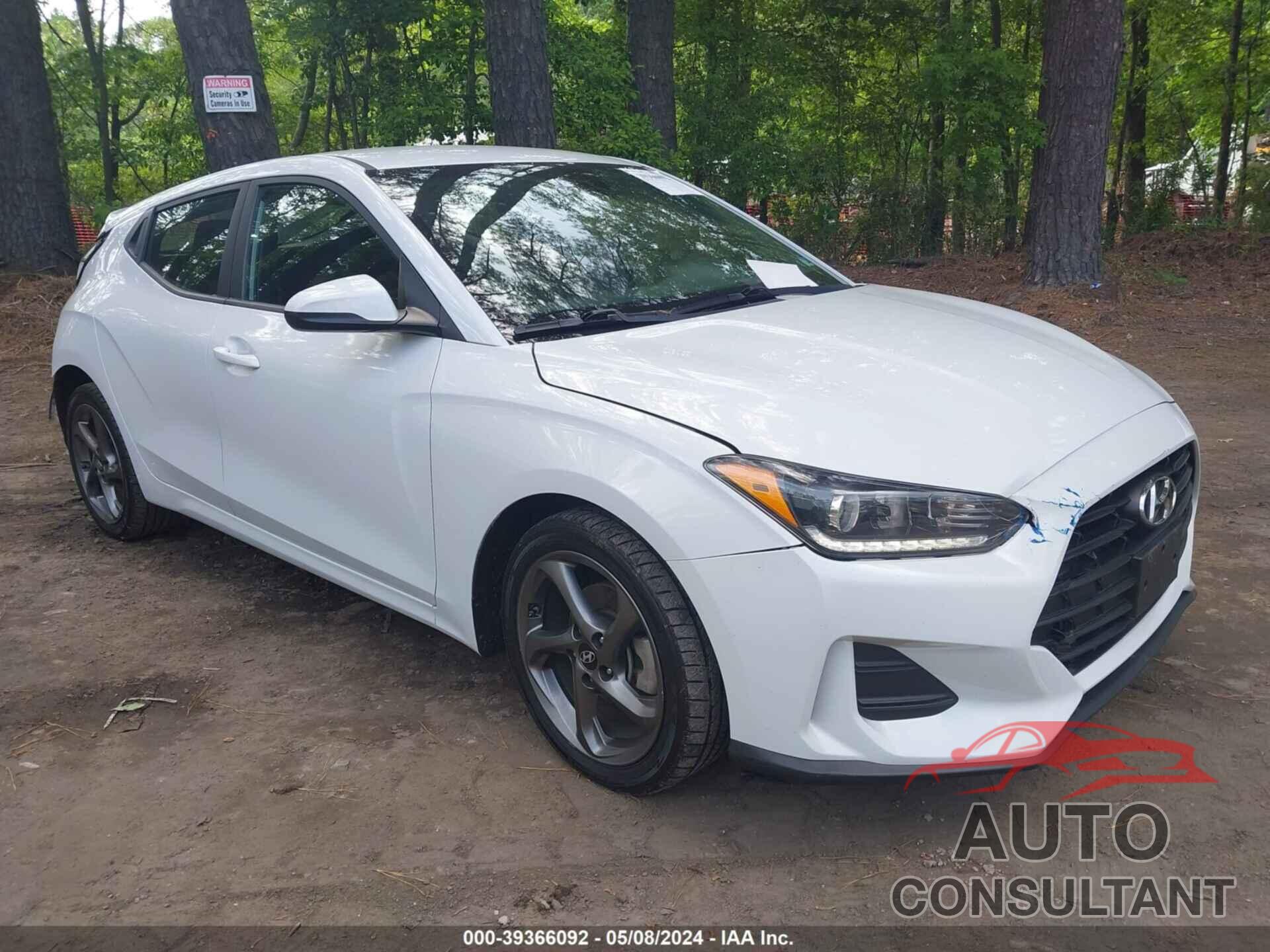 HYUNDAI VELOSTER 2019 - KMHTG6AFXKU017717