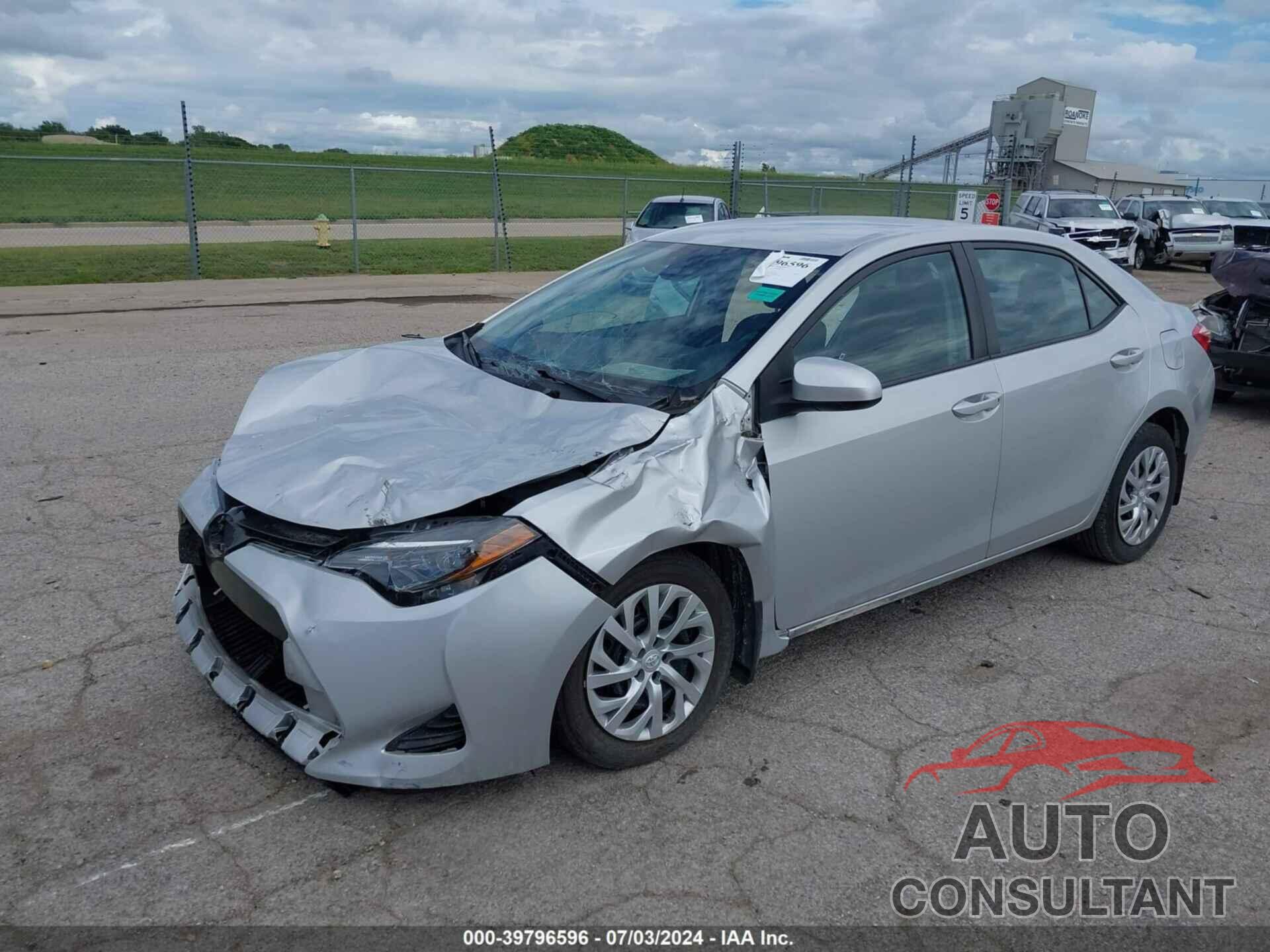 TOYOTA COROLLA 2019 - 2T1BURHEXKC210891