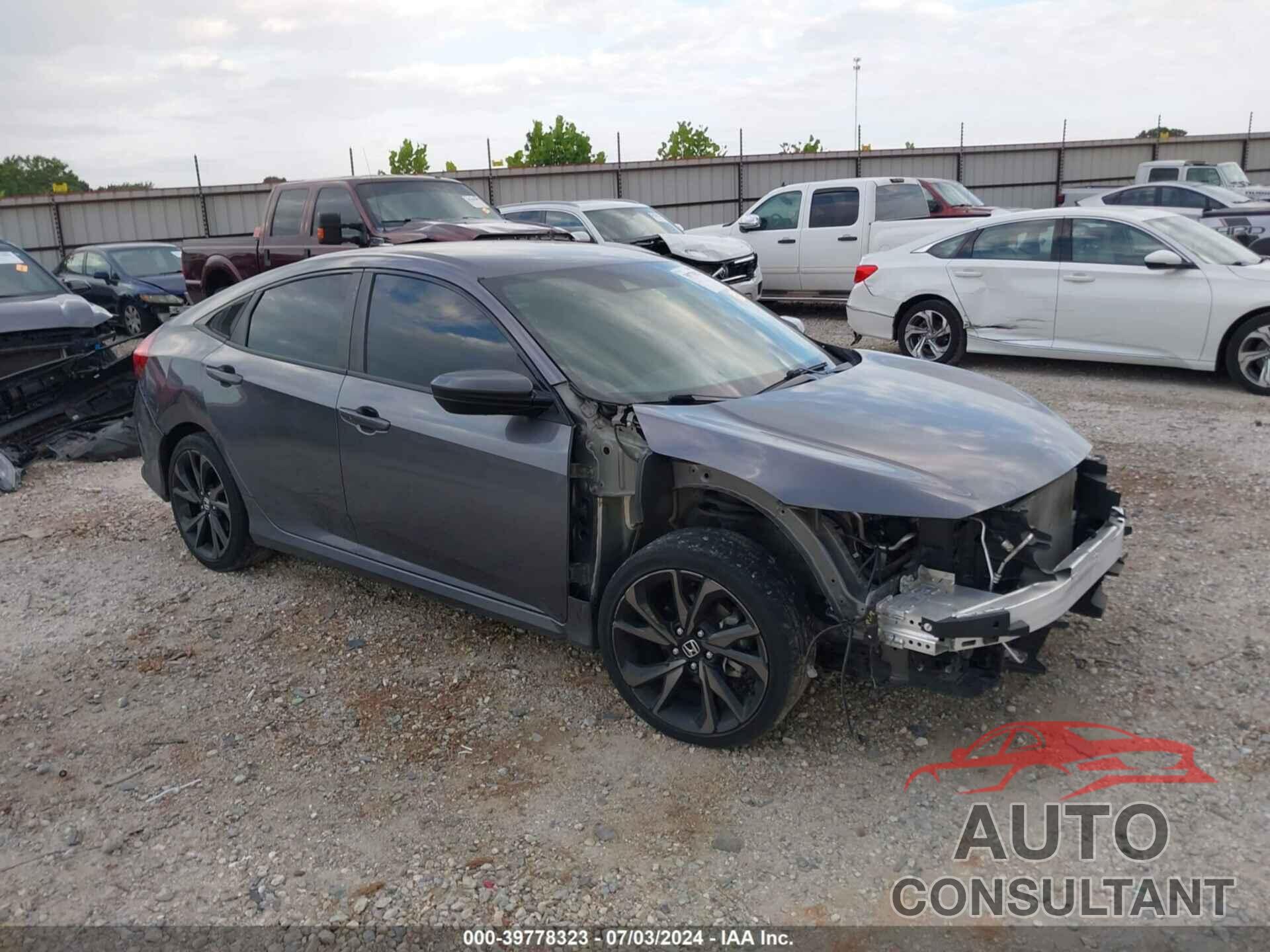 HONDA CIVIC 2019 - 19XFC2F82KE029858