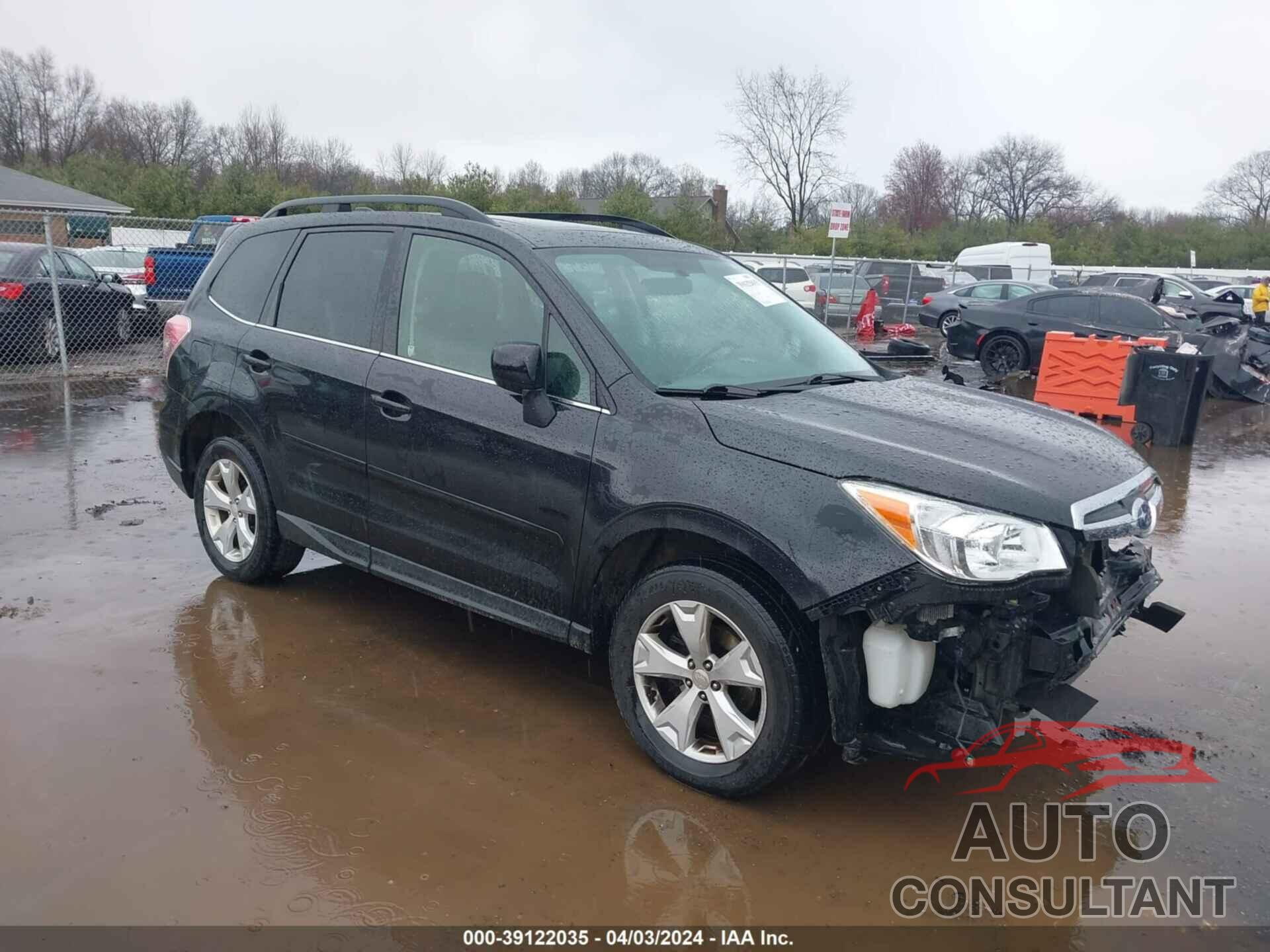 SUBARU FORESTER 2016 - JF2SJAHCXGH490129