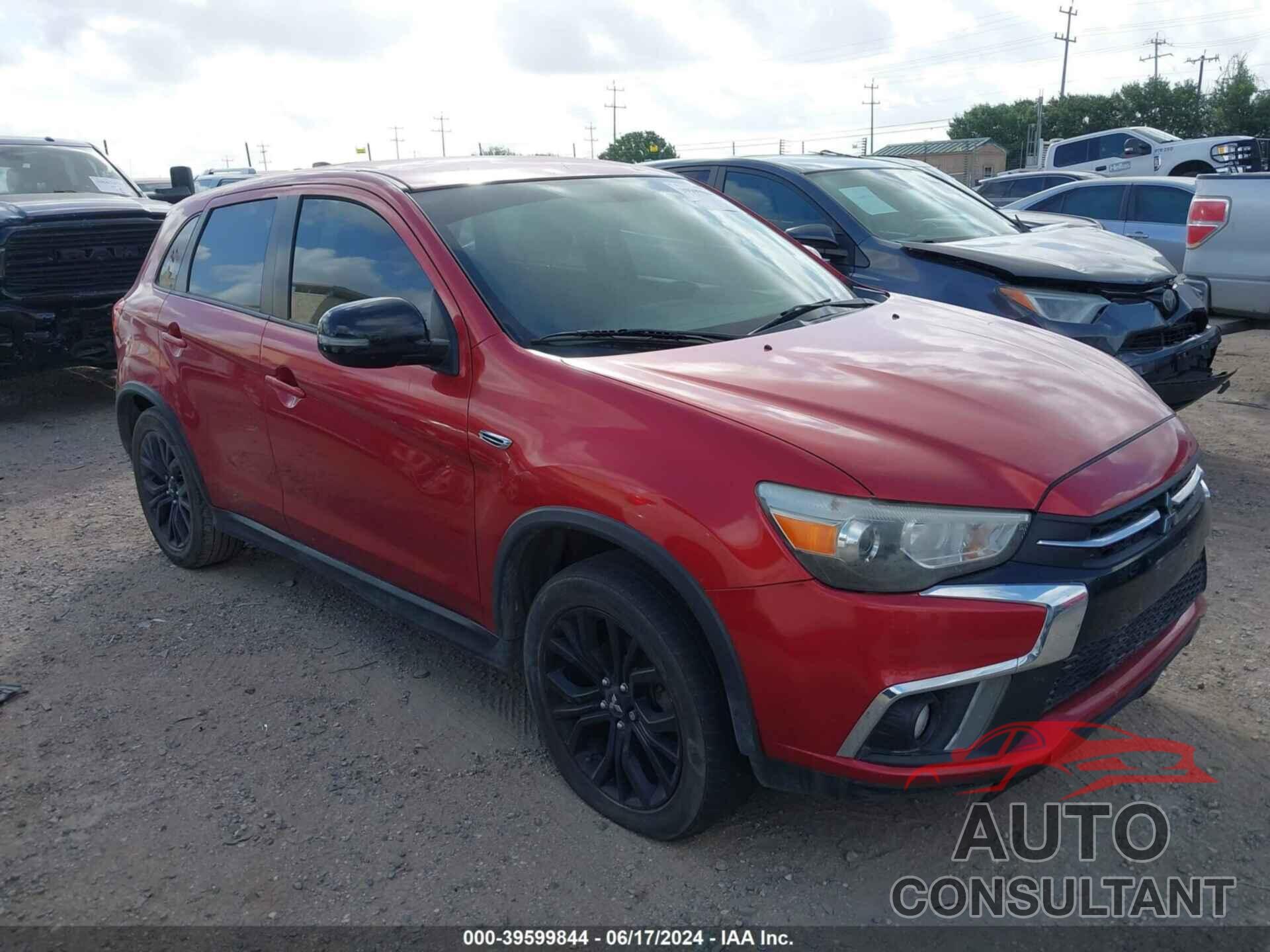 MITSUBISHI OUTLANDER SPORT 2019 - JA4AP3AU4KU015254