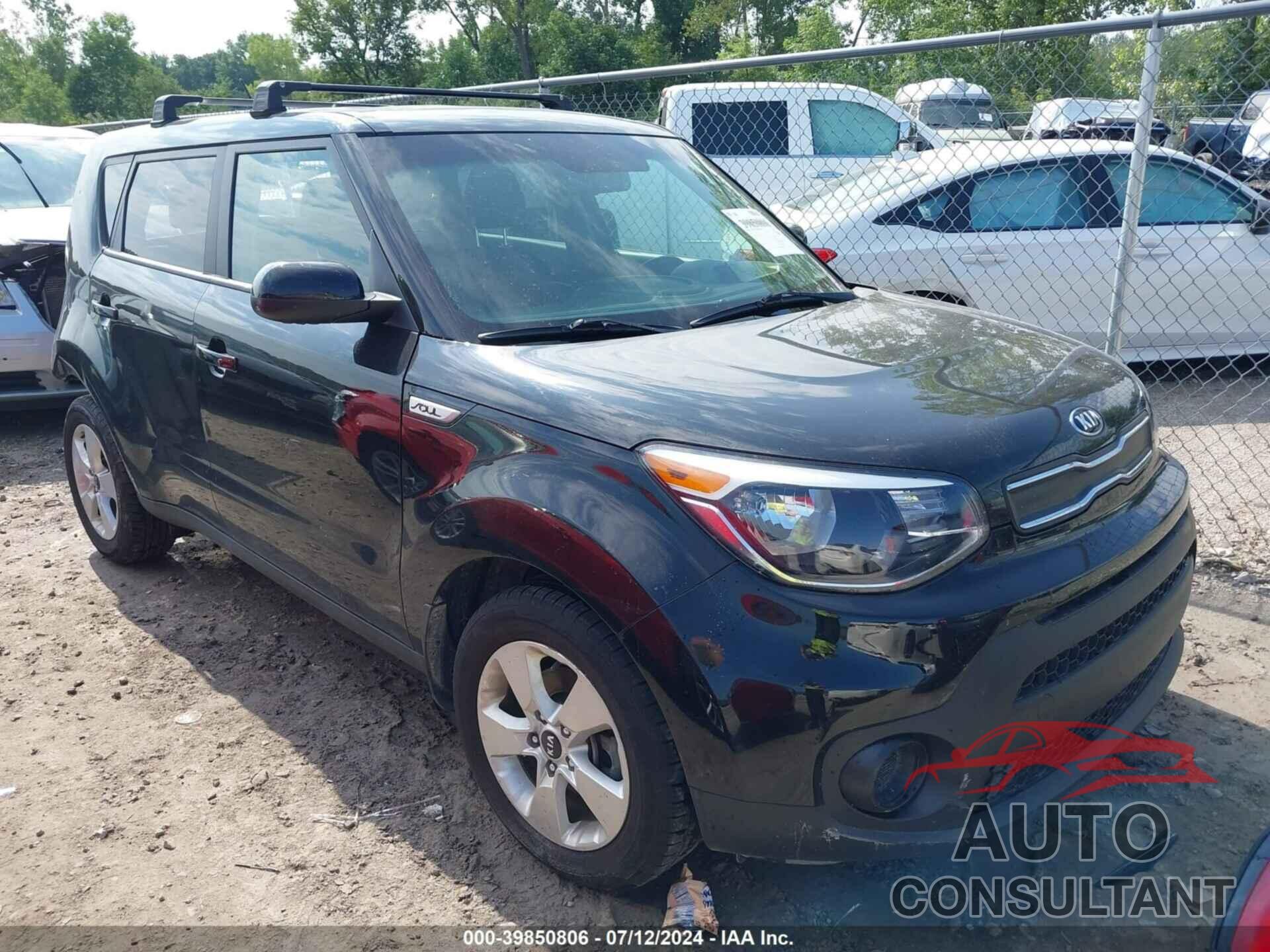 KIA SOUL 2019 - KNDJN2A29K7912525