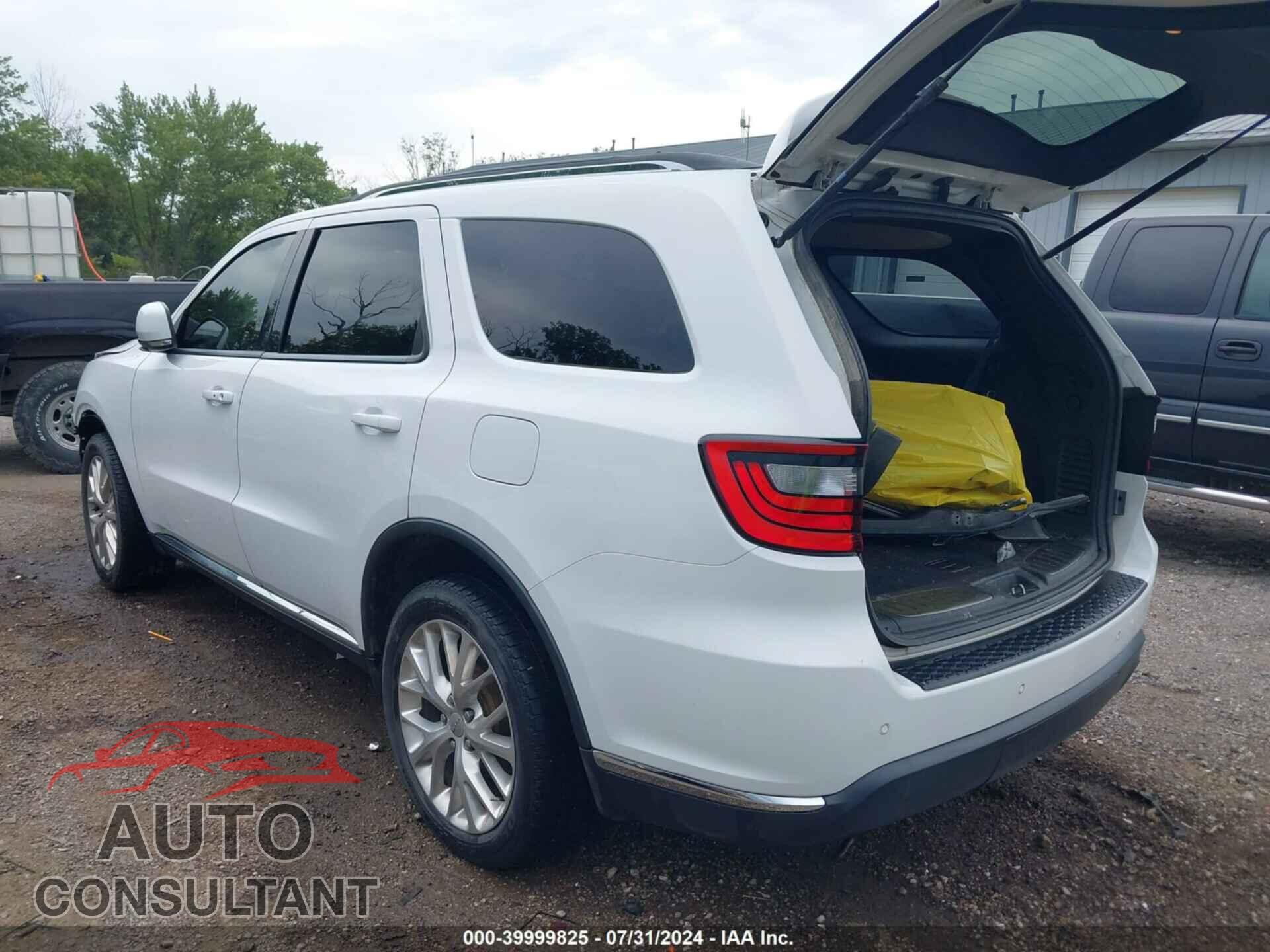DODGE DURANGO 2016 - 1C4RDJDG0GC484480