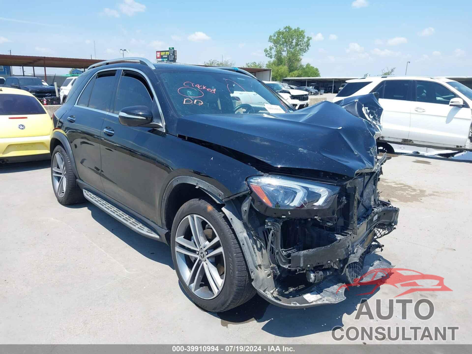 MERCEDES-BENZ GLE 350 2022 - 4JGFB4JB2NA584328