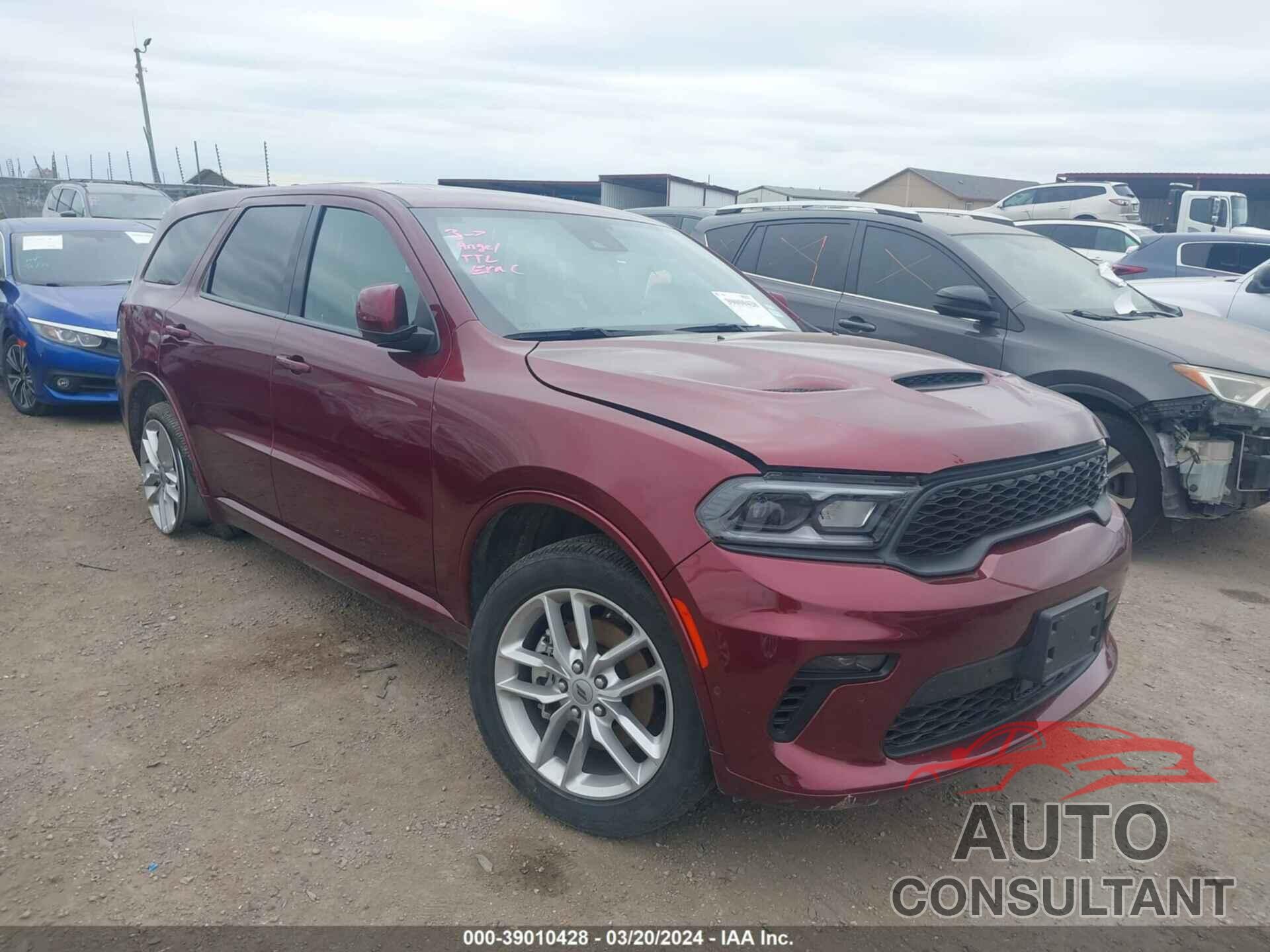 DODGE DURANGO 2022 - 1C4SDHCTXNC217921