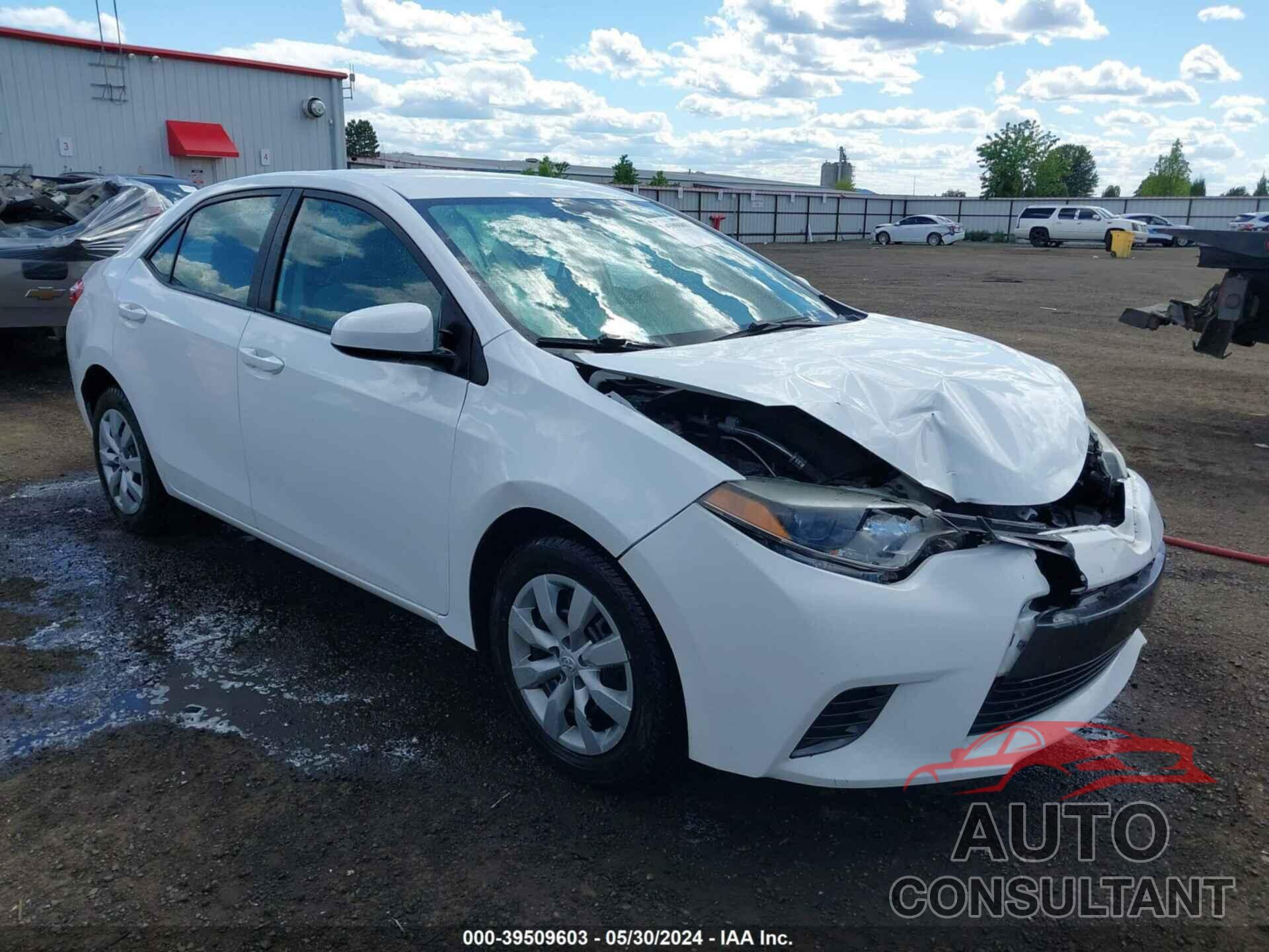 TOYOTA COROLLA 2016 - 2T1BURHE3GC715534