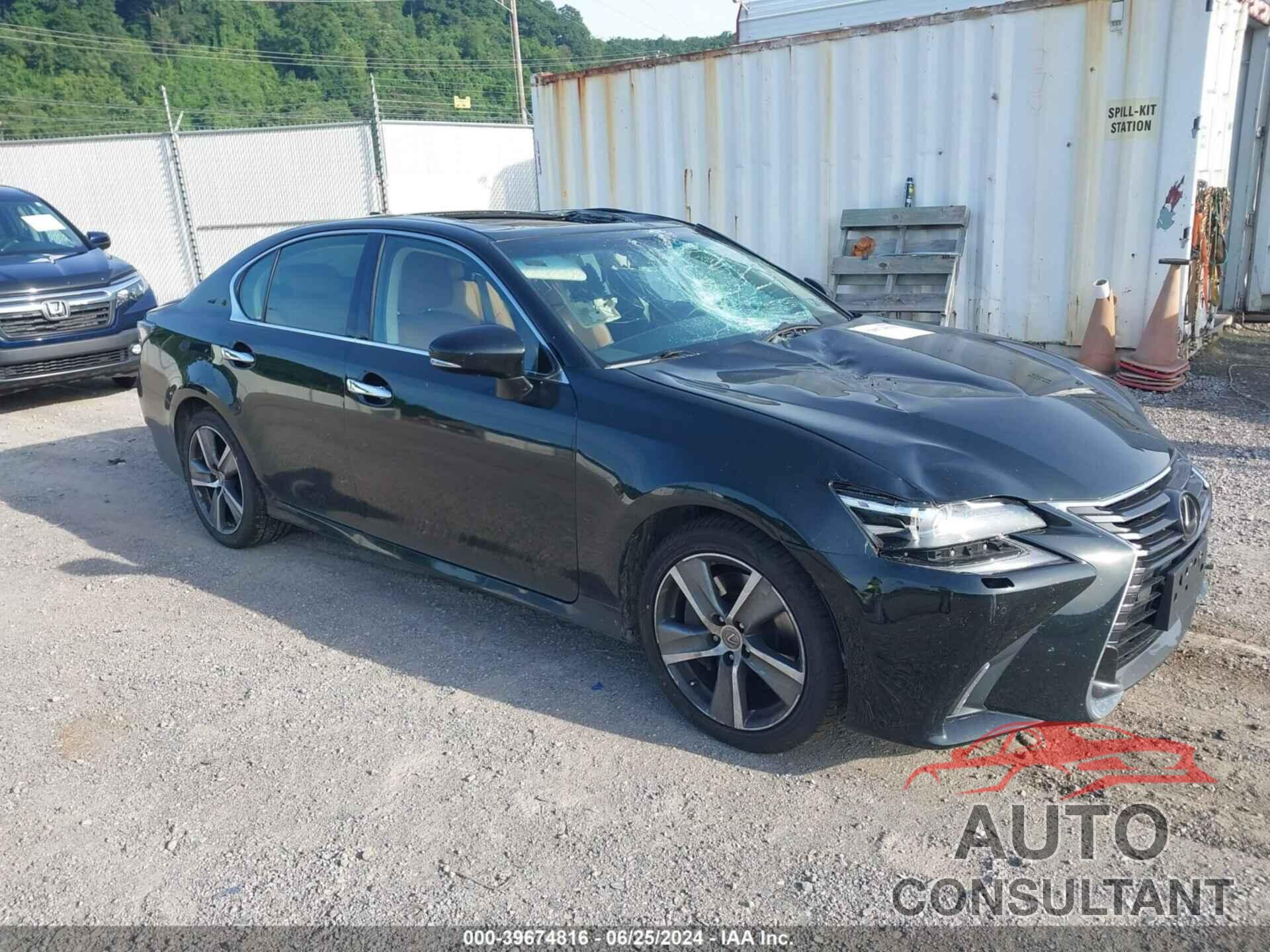 LEXUS GS 350 2016 - JTHCZ1BLXGA000722