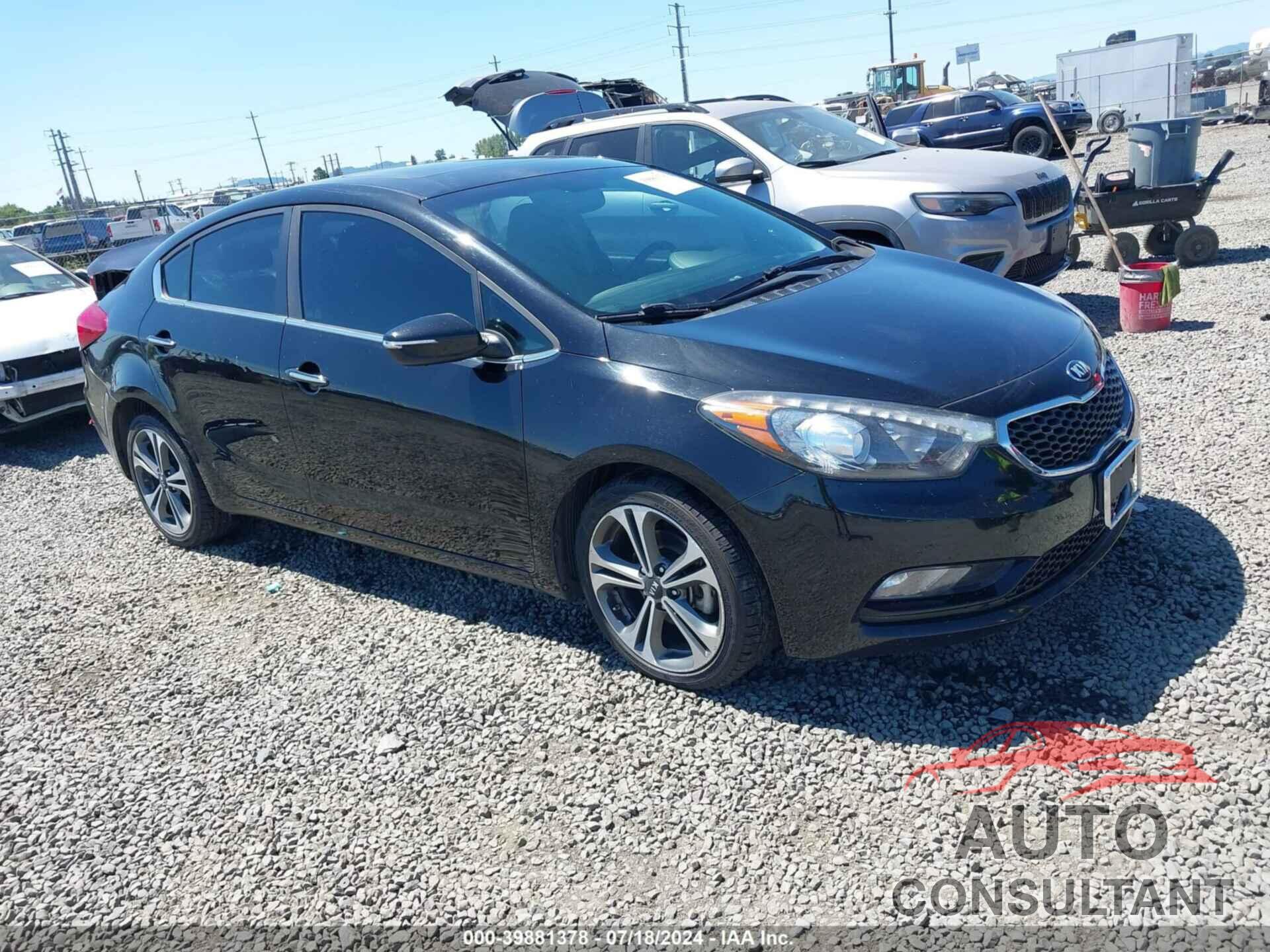 KIA FORTE 2016 - KNAFZ4A84G5529537