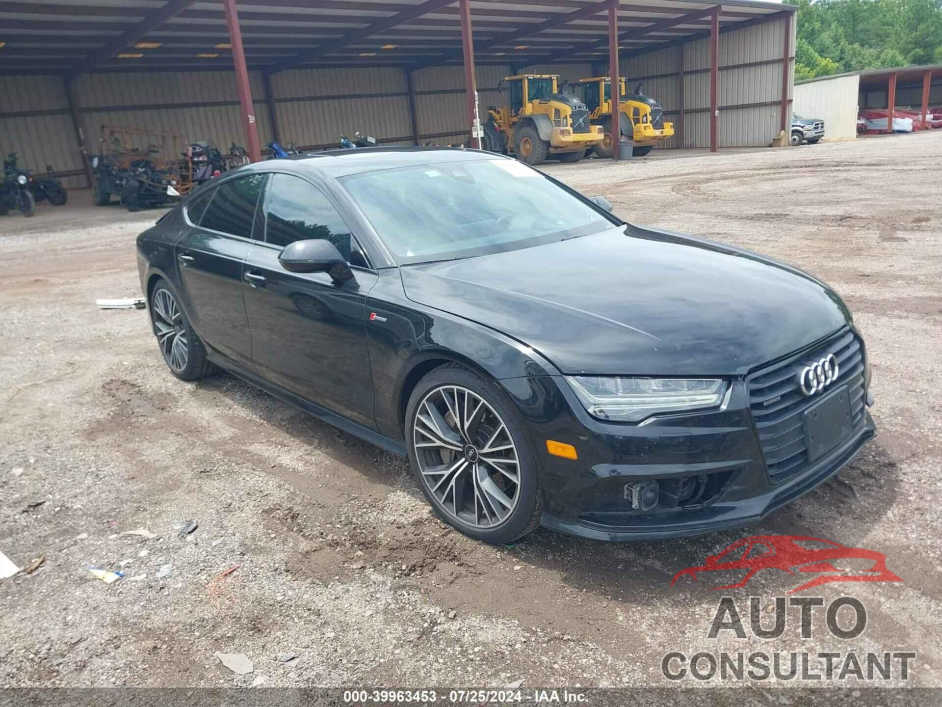 AUDI A7 2016 - WAU2GAFC1GN020912