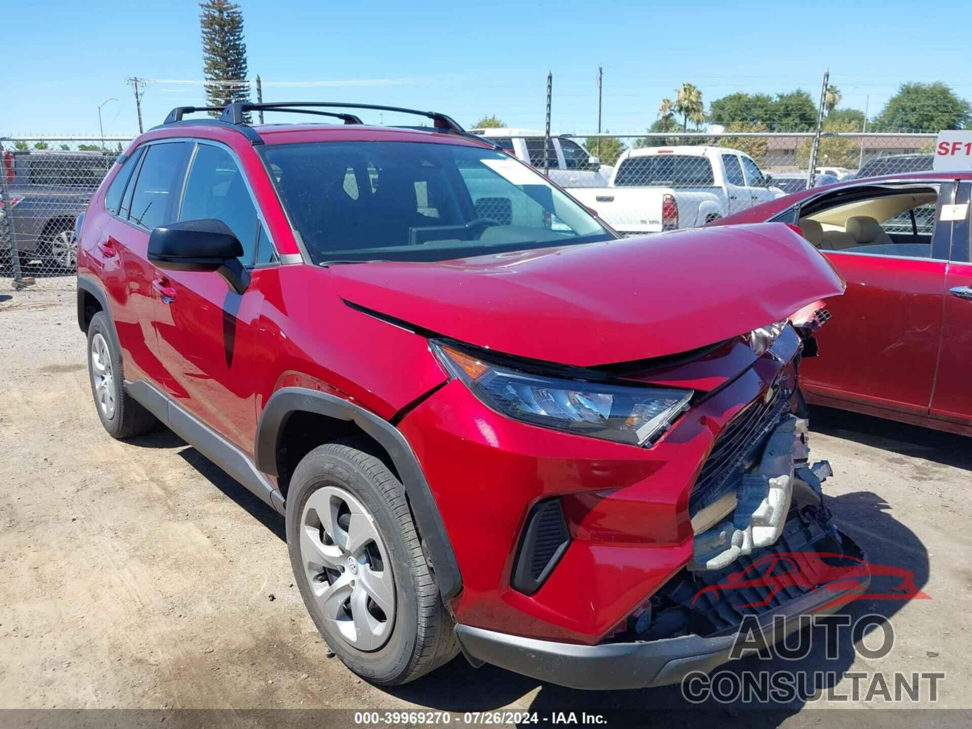 TOYOTA RAV4 2020 - 2T3H1RFV9LW074704