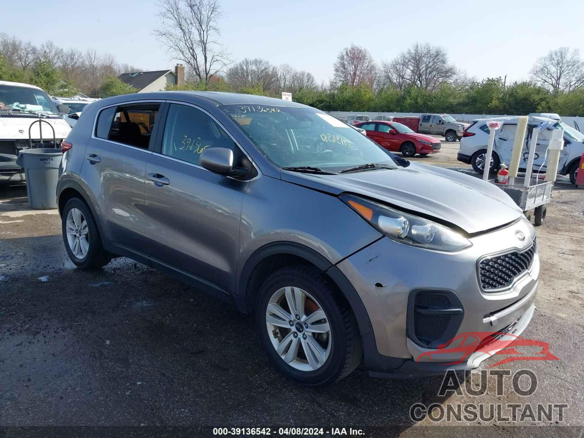 KIA SPORTAGE 2017 - KNDPM3AC2H7160994