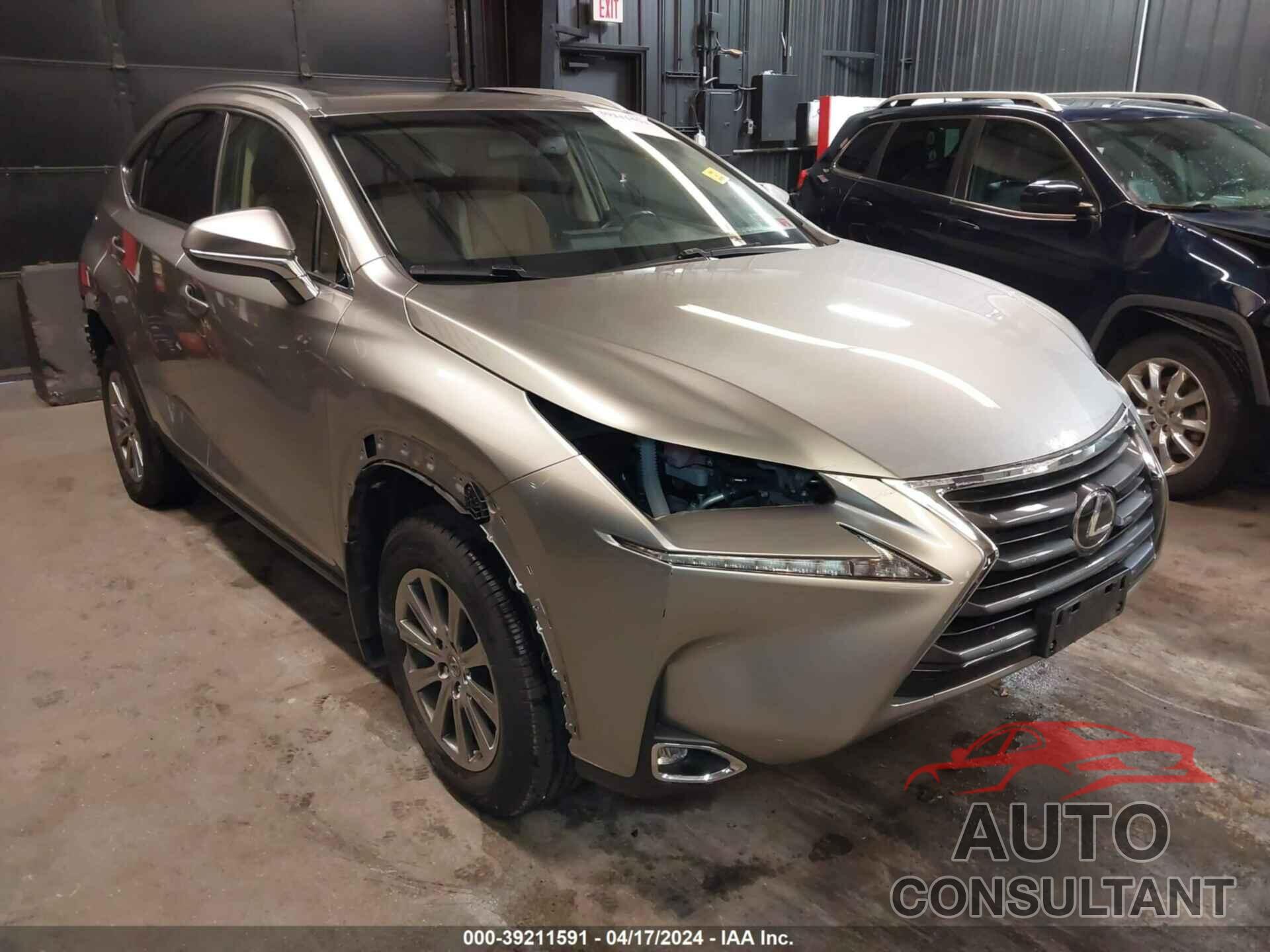 LEXUS NX 200T 2017 - JTJBARBZ3H2144323