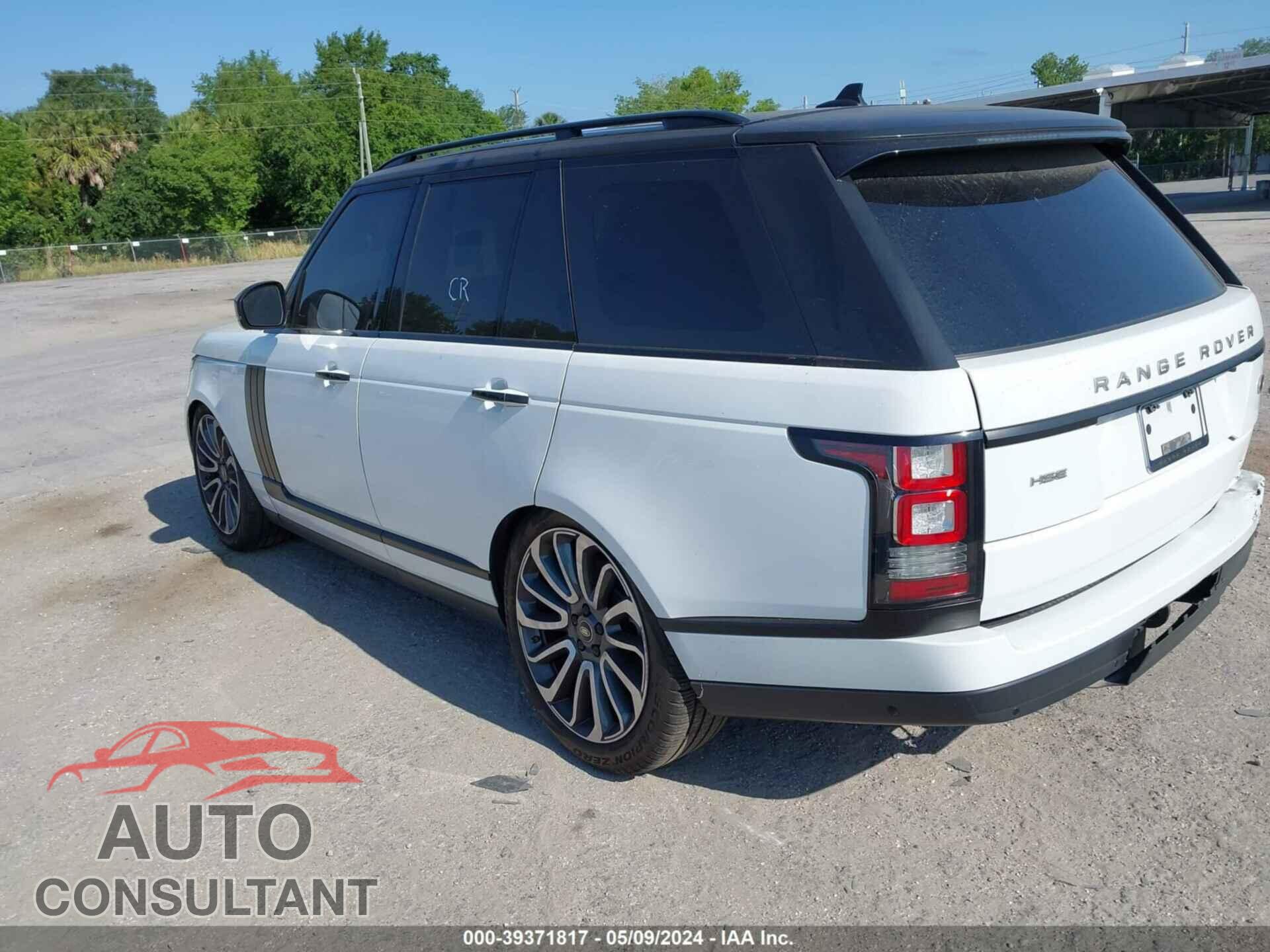 LAND ROVER RANGE ROVER 2016 - SALGS2PF3GA316021