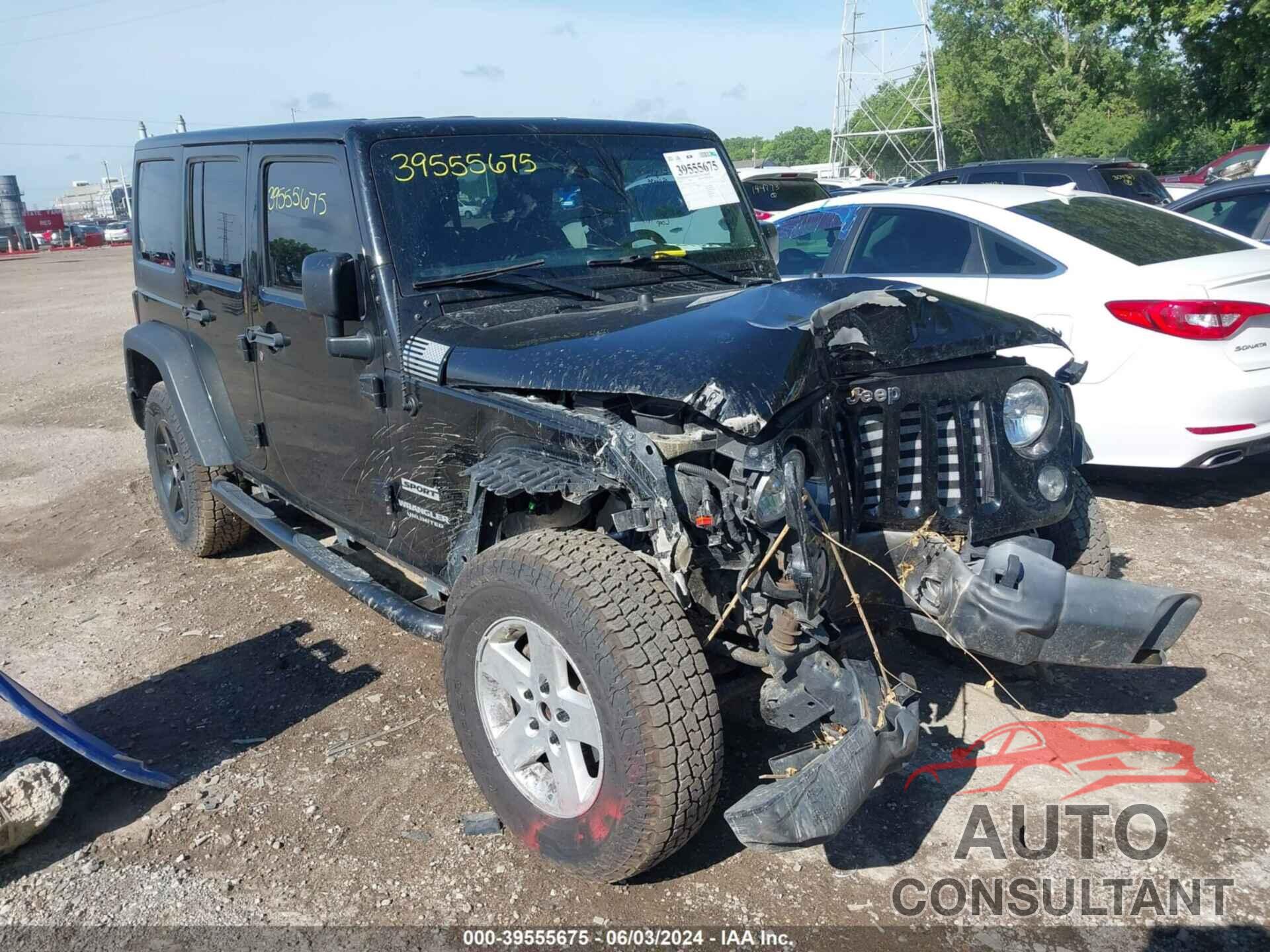 JEEP WRANGLER UNLIMITED 2016 - 1C4BJWDG2GL116809