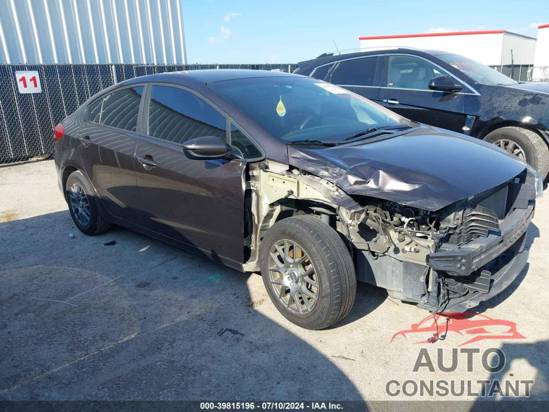 KIA FORTE 2017 - 3KPFK4A74HE133774