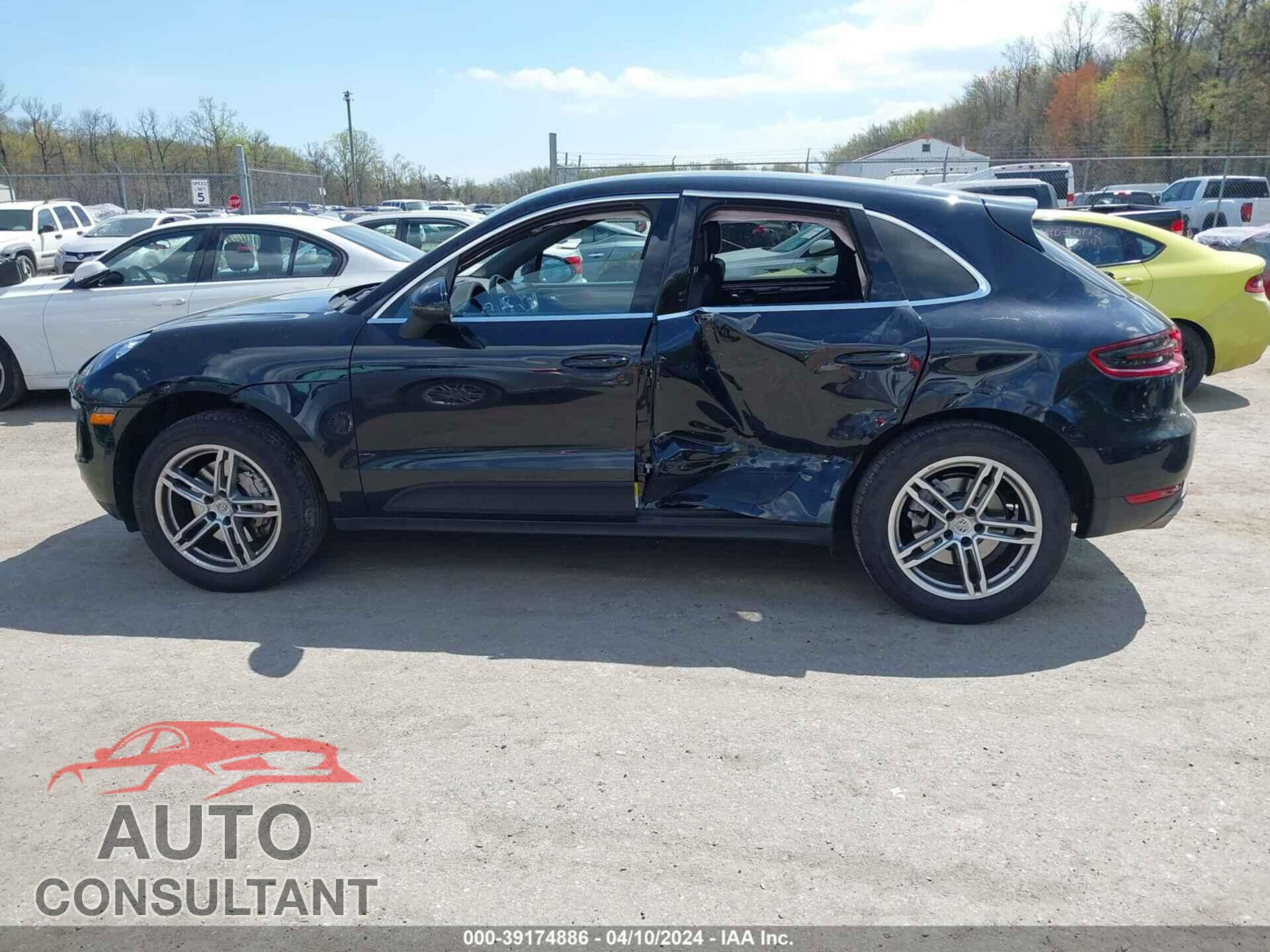PORSCHE MACAN 2016 - WP1AB2A59GLB49793