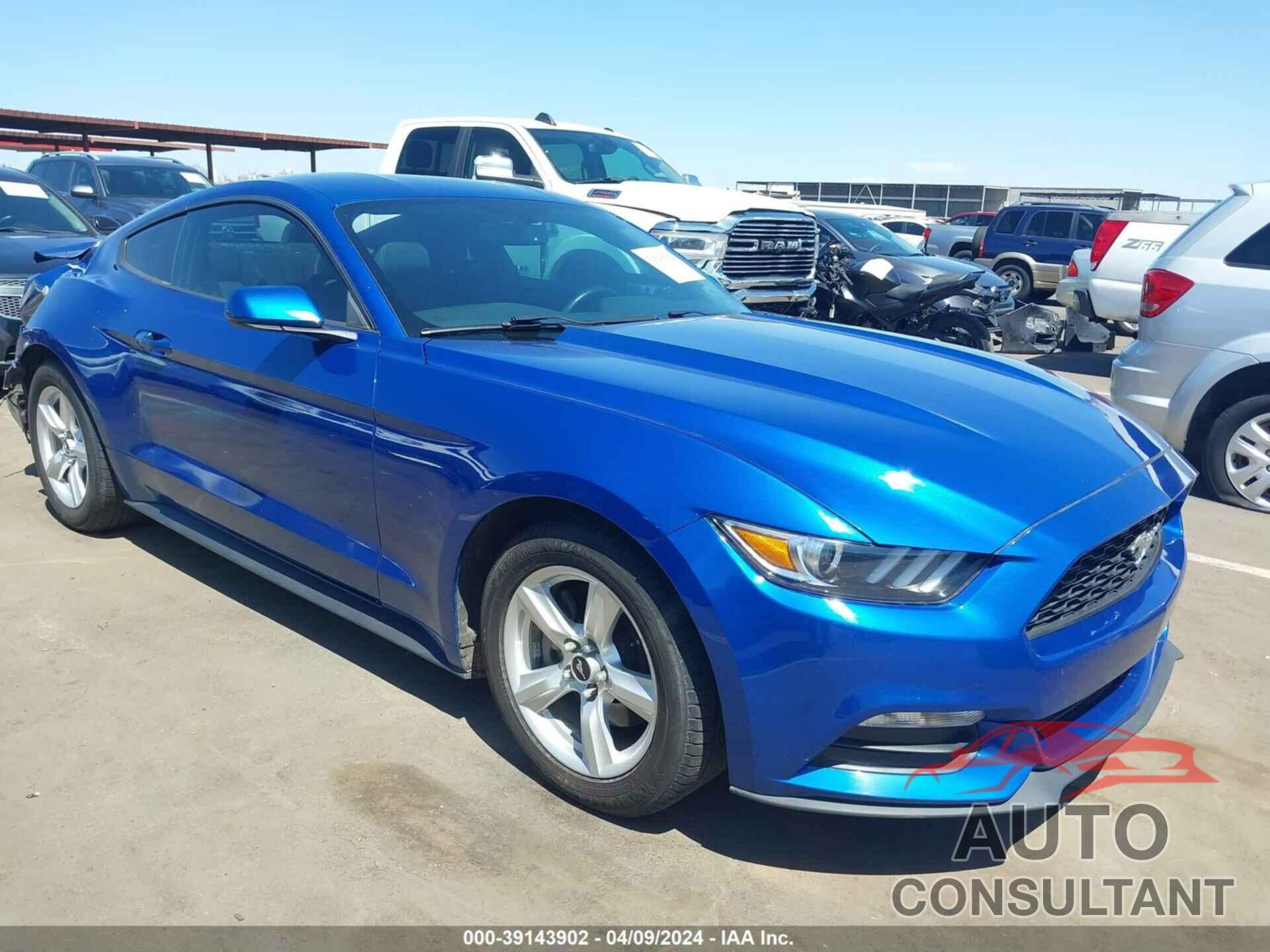 FORD MUSTANG 2017 - 1FA6P8AM9H5312876