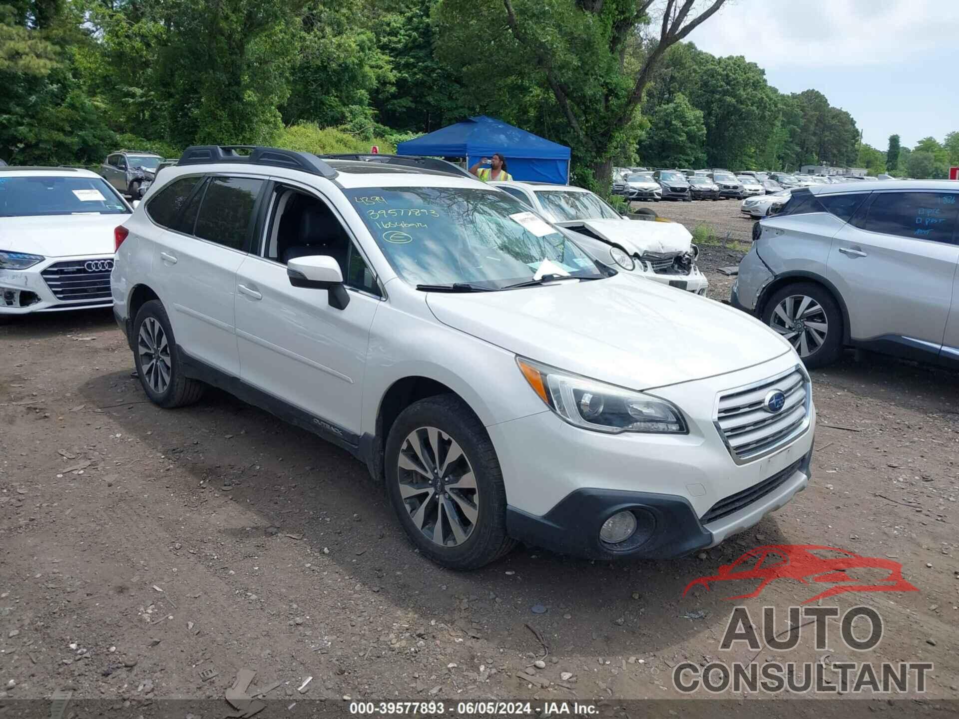 SUBARU OUTBACK 2016 - 4S4BSANC7G3309951