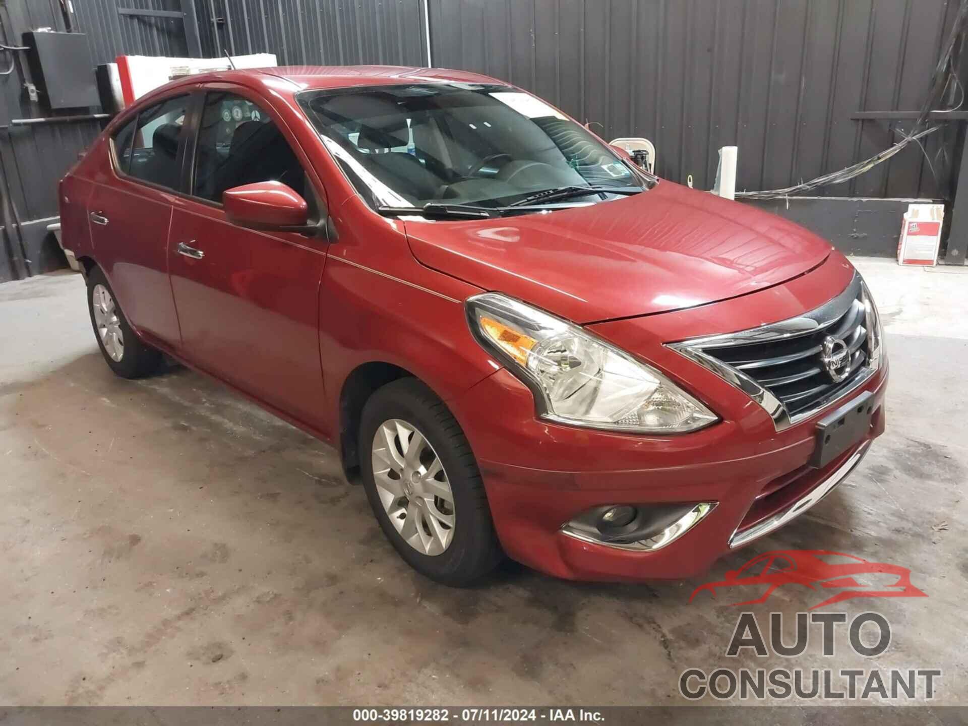 NISSAN VERSA 2018 - 3N1CN7AP4JL805767