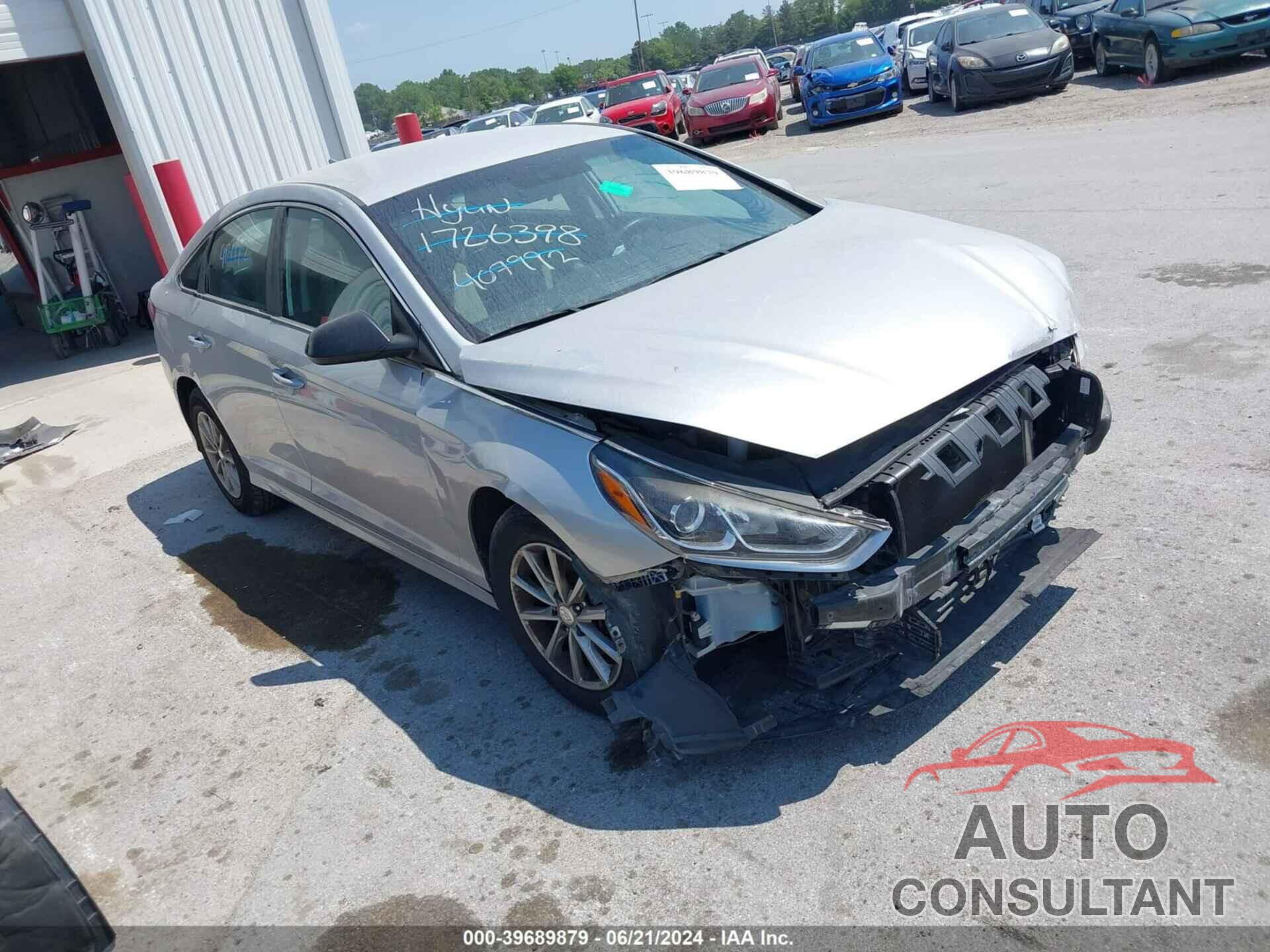 HYUNDAI SONATA 2018 - 5NPE24AF0JH698902