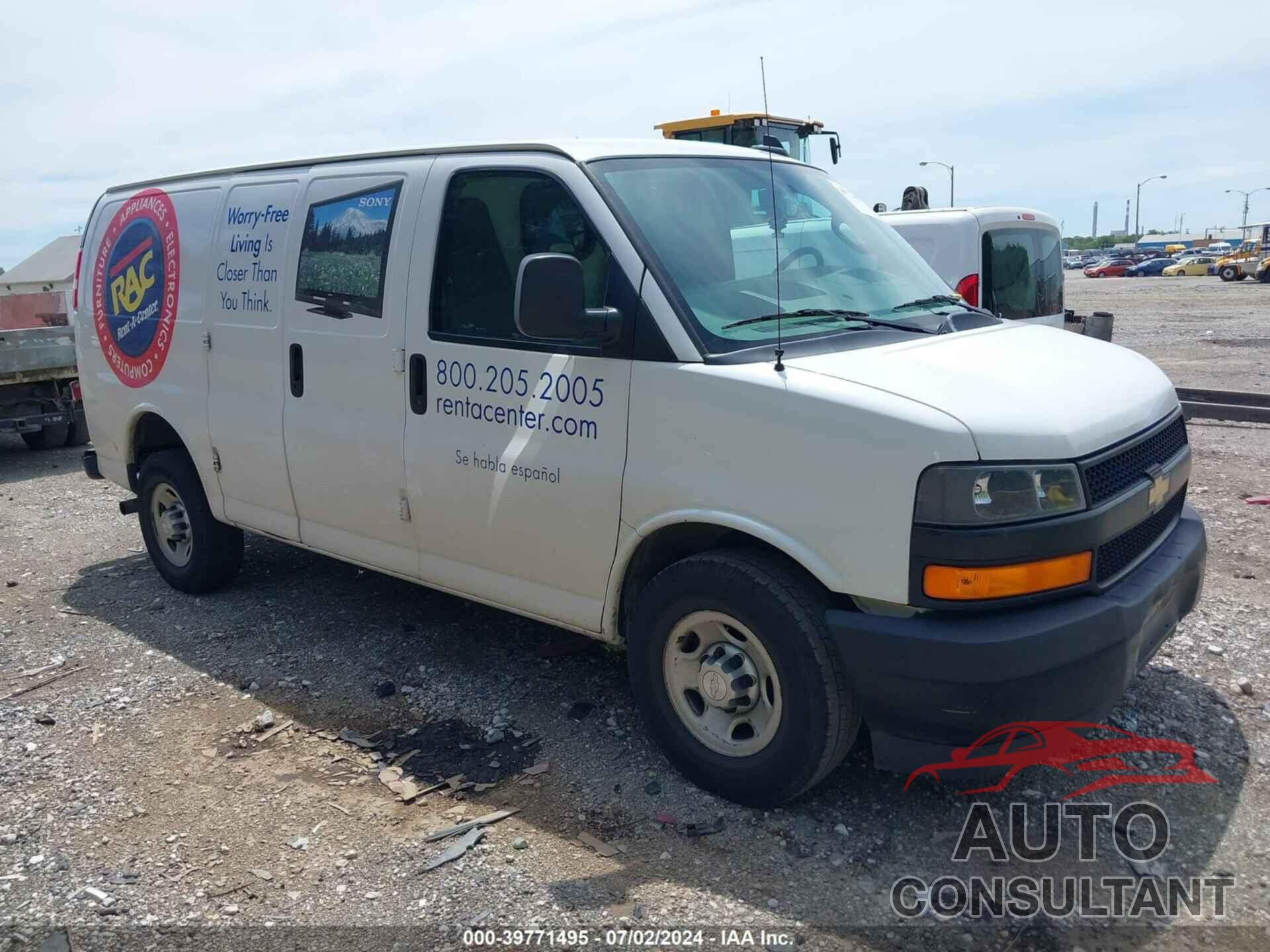 CHEVROLET EXPRESS 2500 2018 - 1GCWGAFP0J1167146