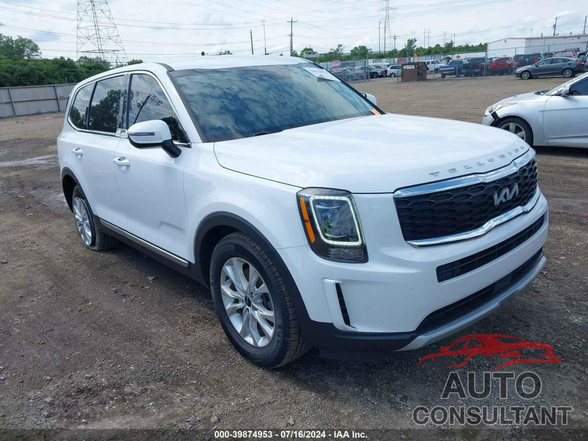 KIA TELLURIDE 2022 - 5XYP2DHC6NG203314