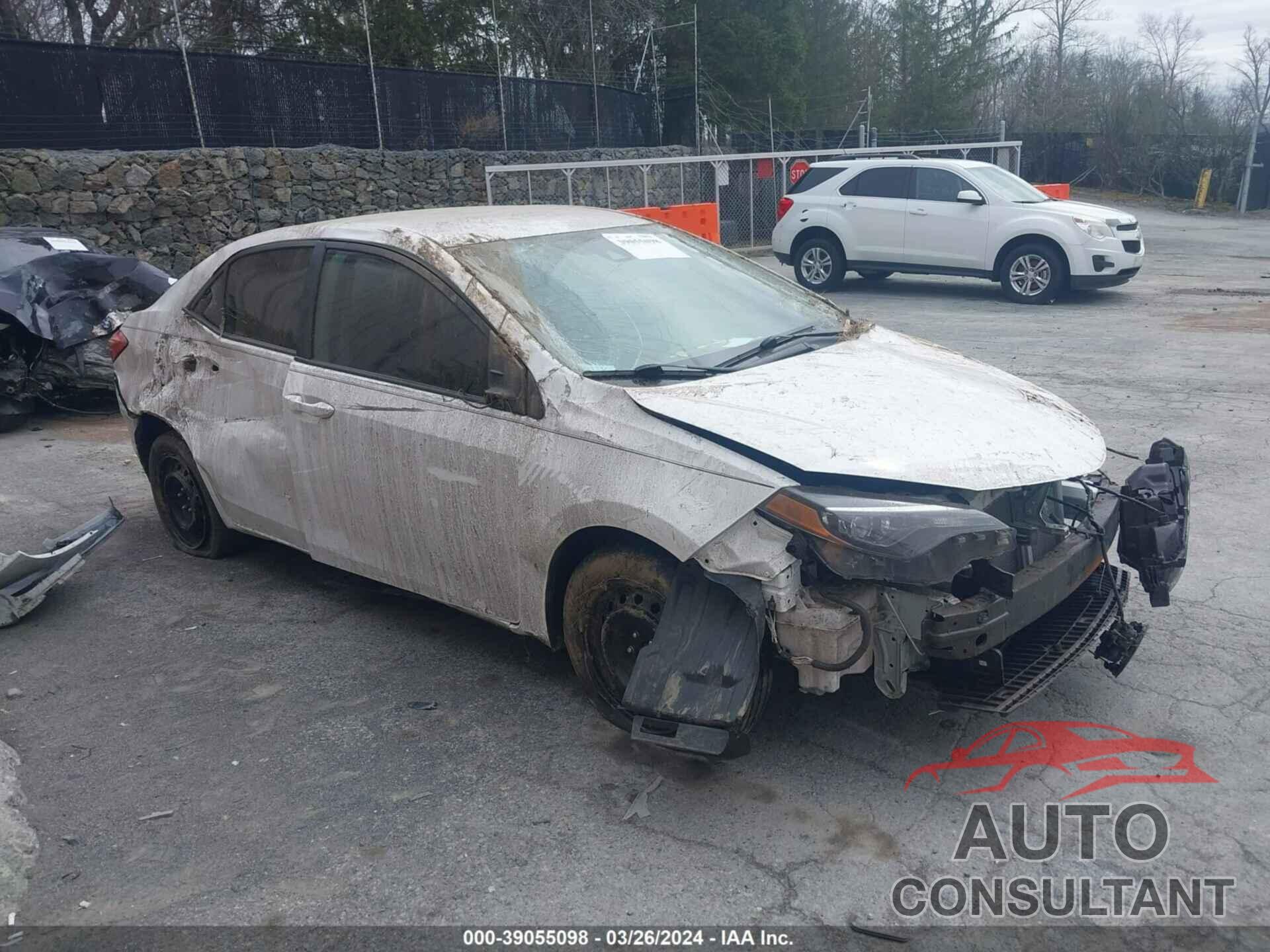 TOYOTA COROLLA 2019 - 2T1BURHE2KC198199