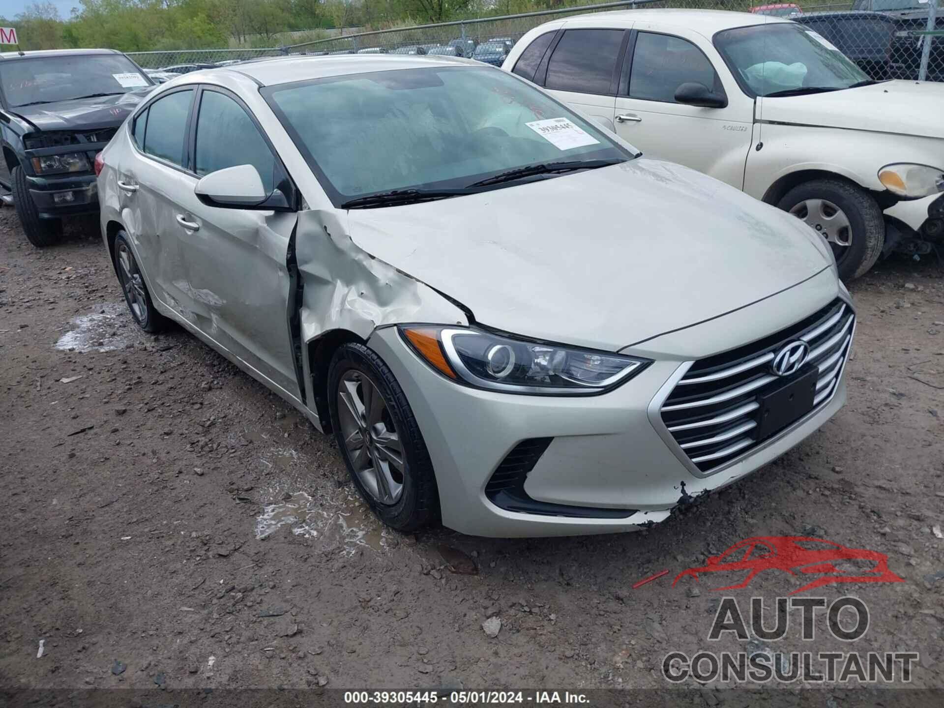 HYUNDAI ELANTRA 2018 - 5NPD84LF2JH358836