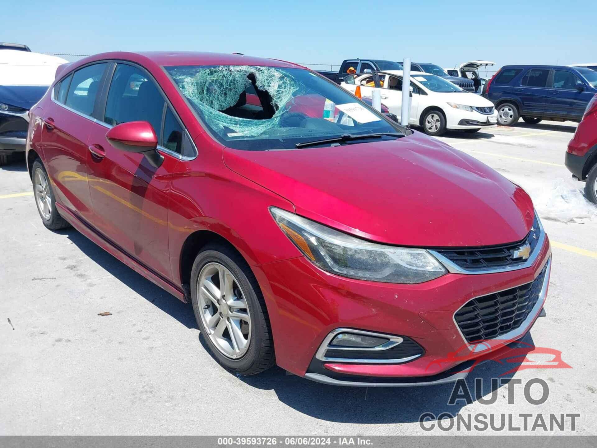 CHEVROLET CRUZE 2017 - 3G1BE6SM3HS594349