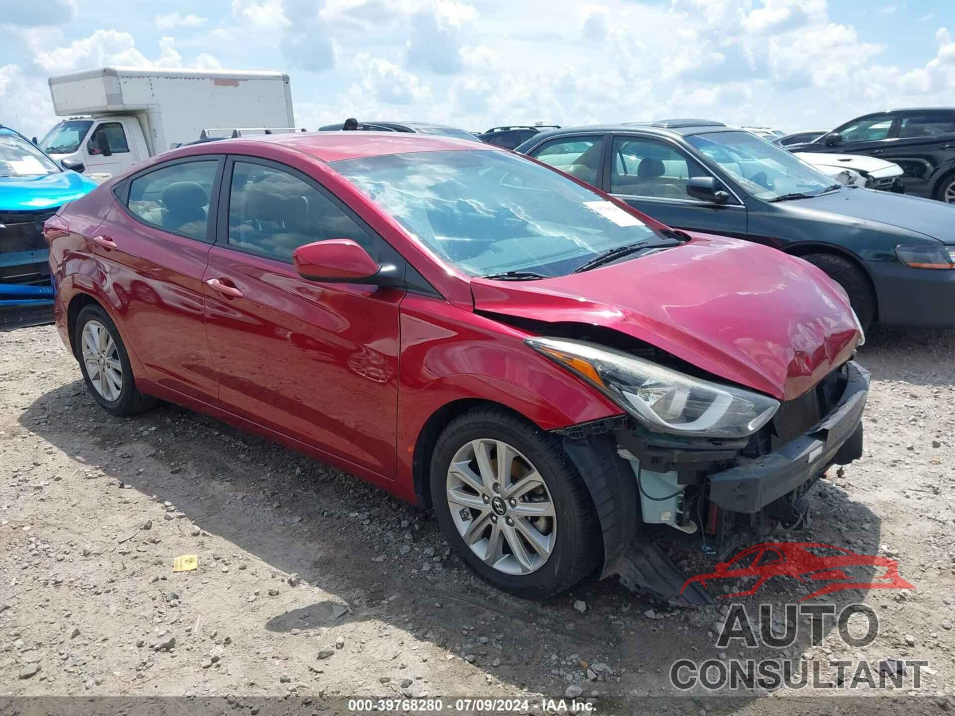HYUNDAI ELANTRA 2016 - 5NPDH4AE6GH691558