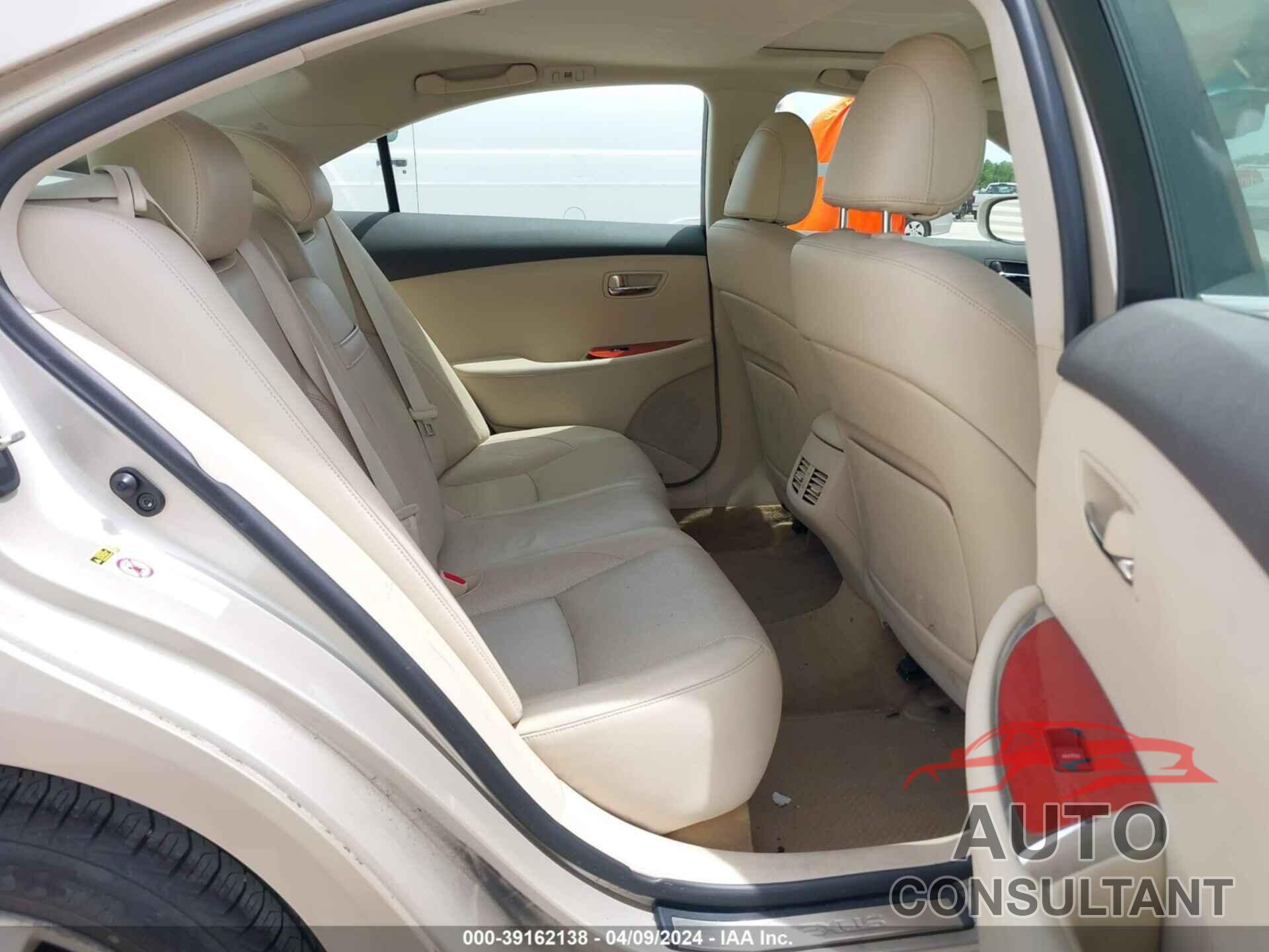 LEXUS ES 350 2012 - JTHBK1EG8C2496624