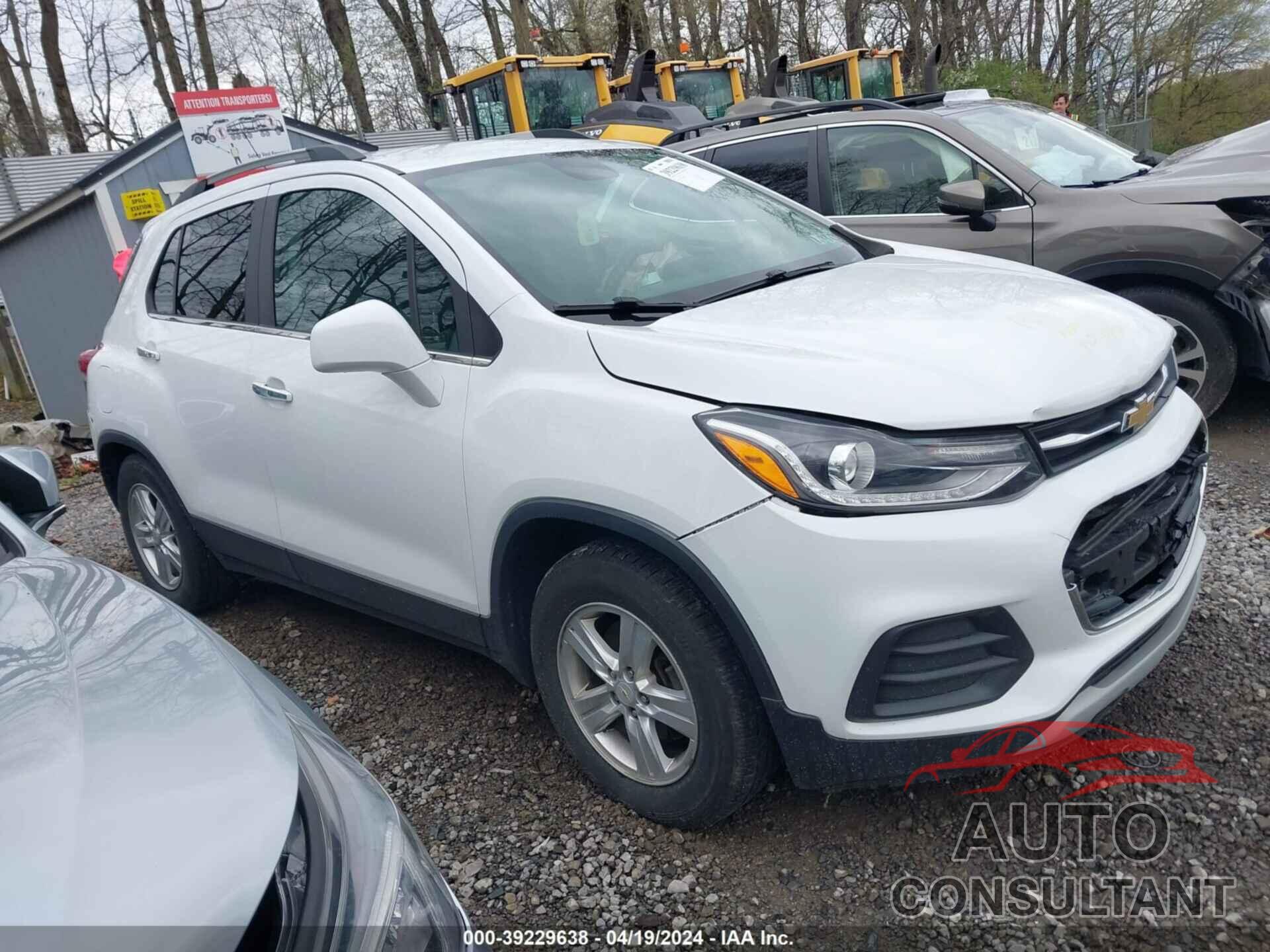 CHEVROLET TRAX 2019 - KL7CJLSB1KB830419