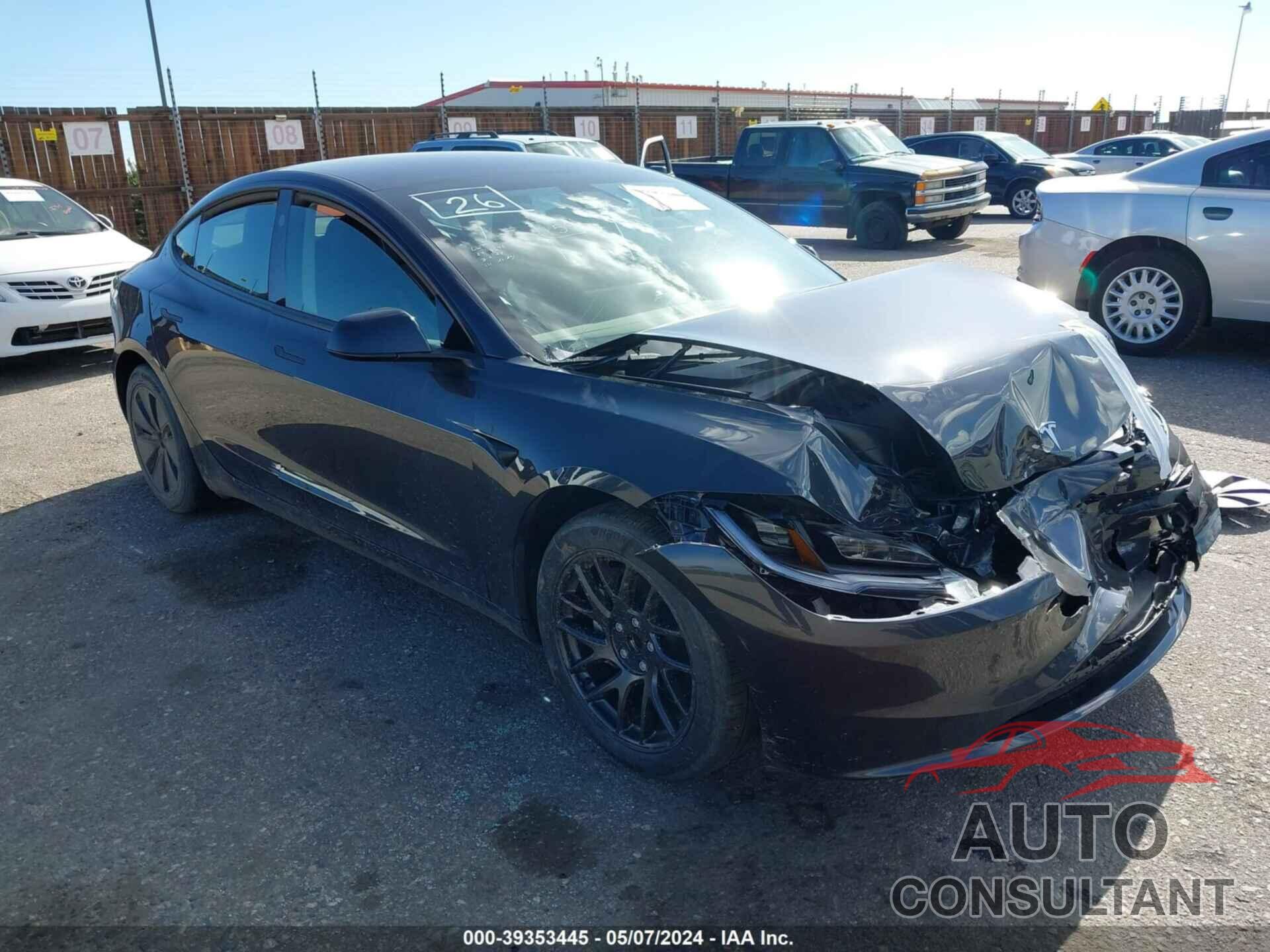 TESLA MODEL 3 2024 - 5YJ3E1EA6RF722917