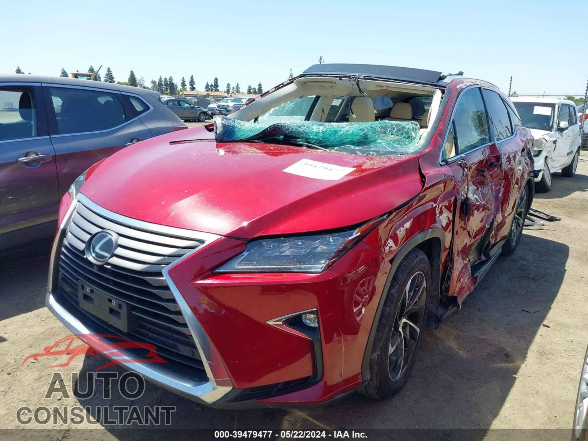 LEXUS RX 350 2017 - 2T2ZZMCA6HC092897