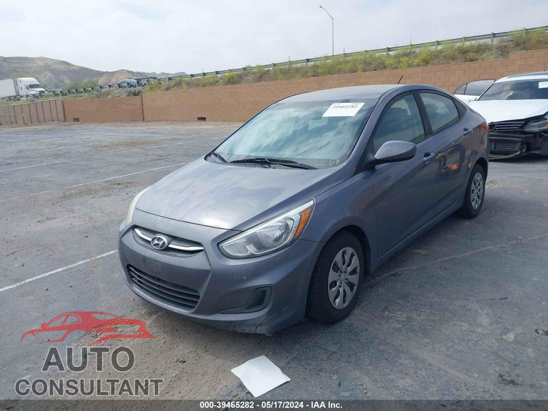 HYUNDAI ACCENT 2017 - KMHCT4AE5HU306410