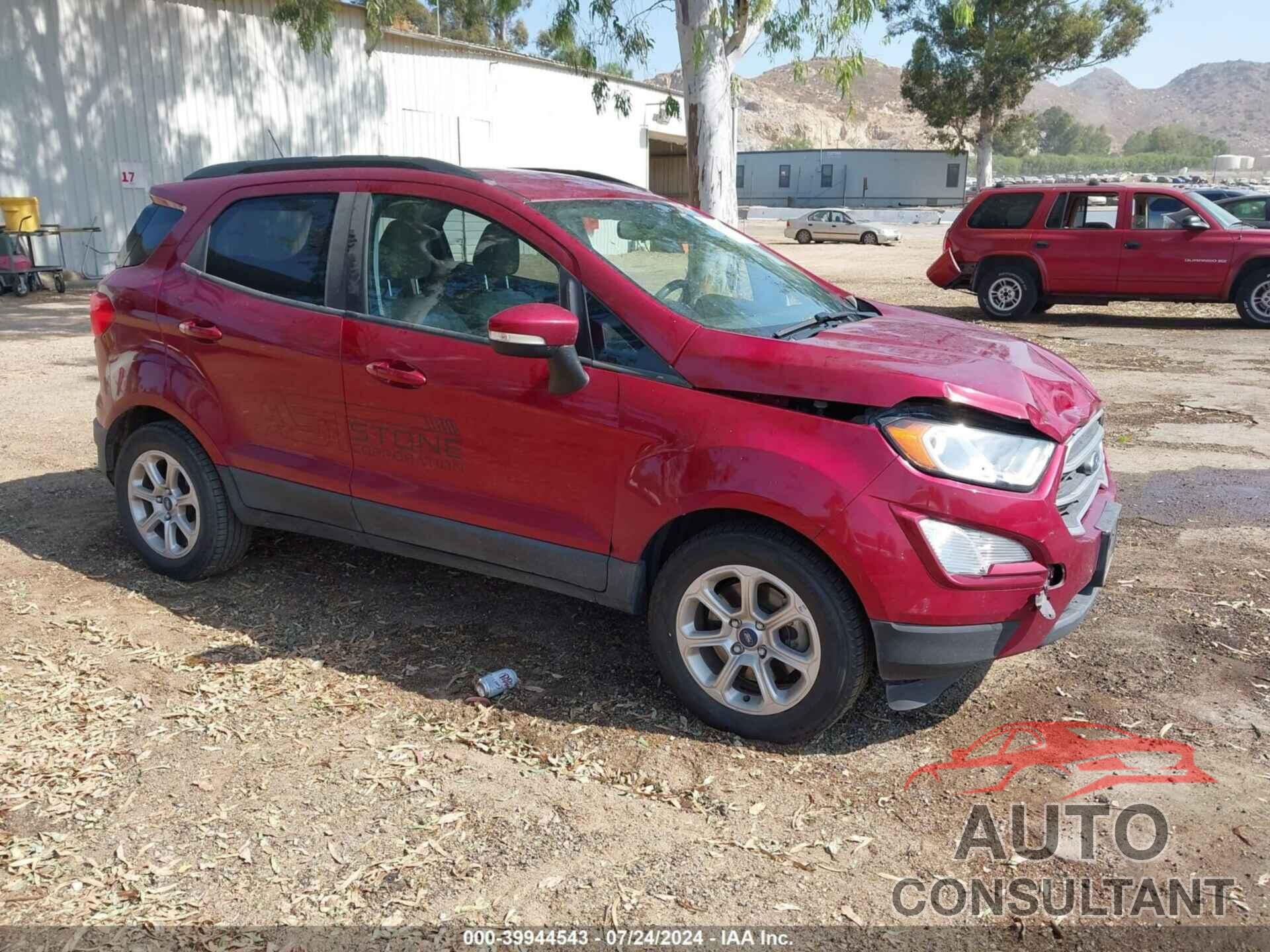 FORD ECOSPORT 2021 - MAJ3S2GE2MC445578