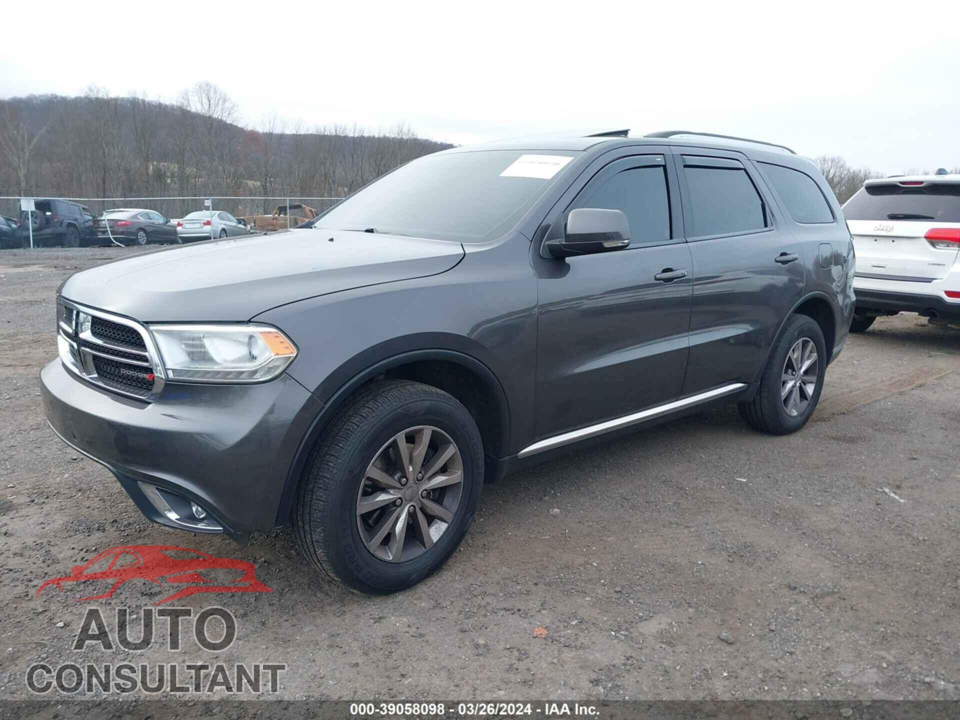 DODGE DURANGO 2016 - 1C4RDJDG6GC340755