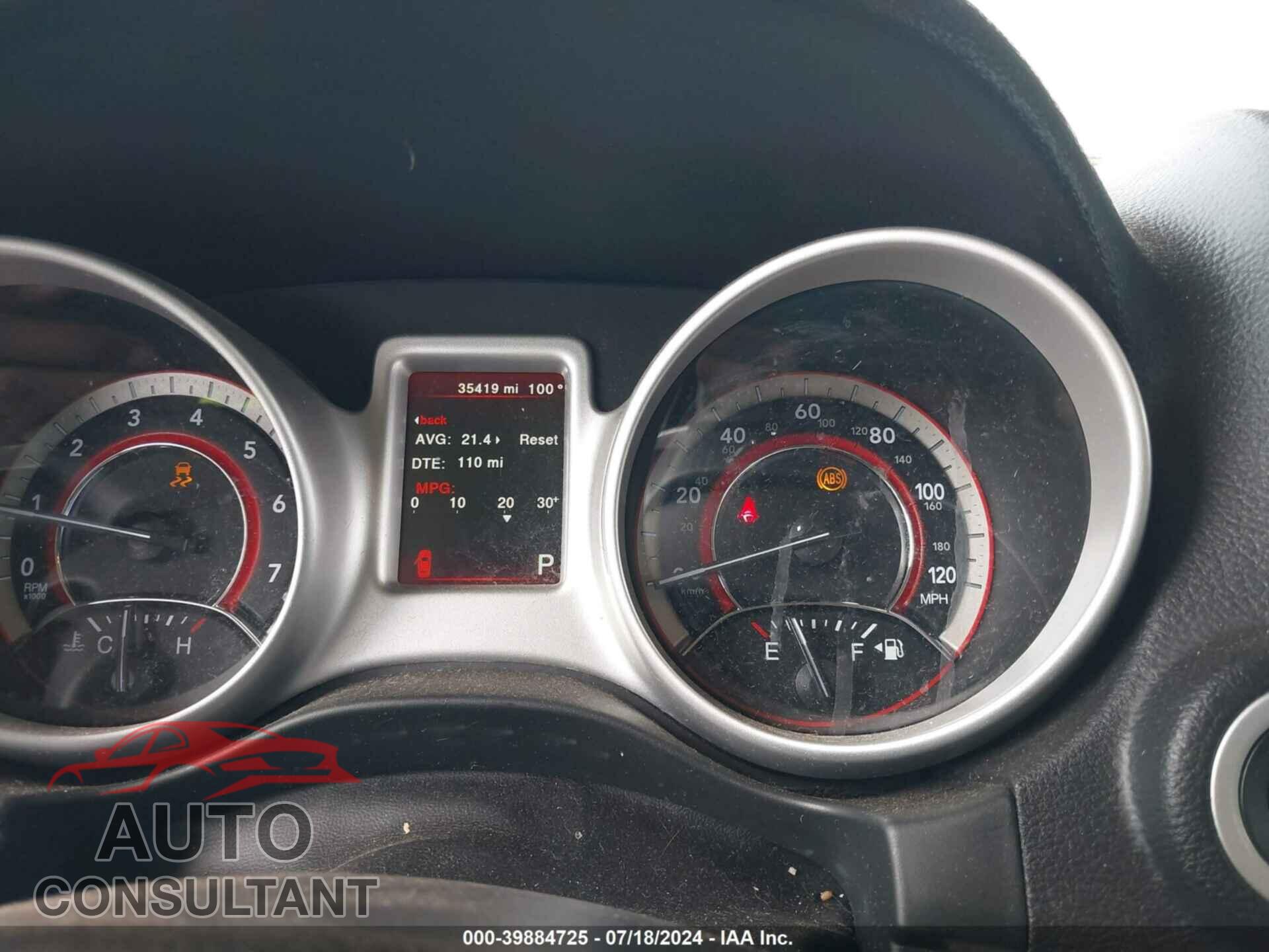 DODGE JOURNEY 2020 - 3C4PDCAB2LT277180