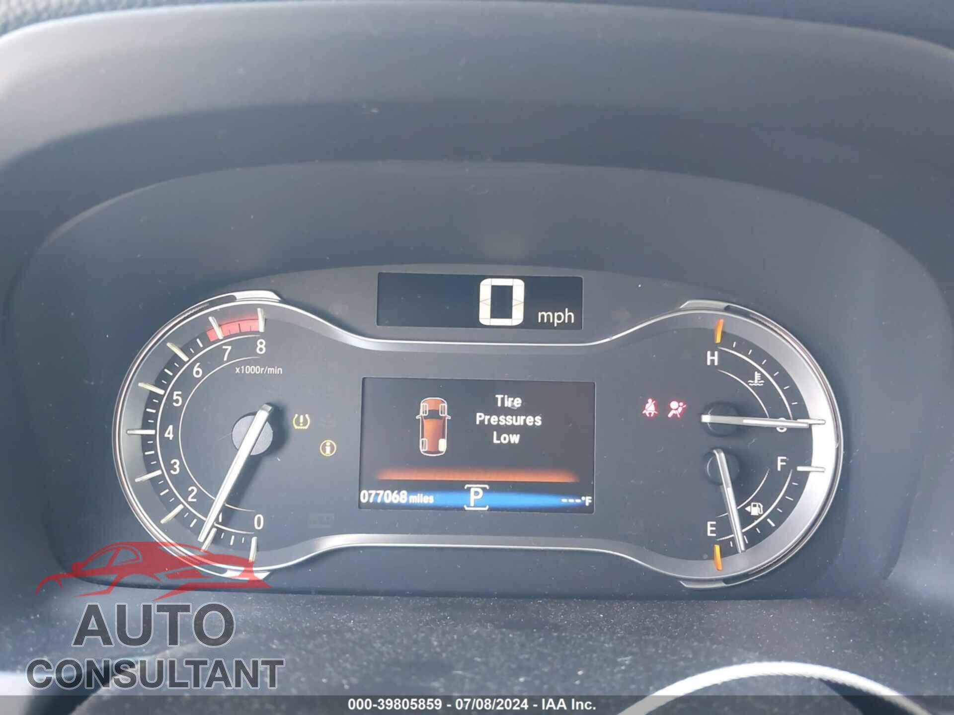 HONDA PILOT 2018 - 5FNYF6H39JB054354