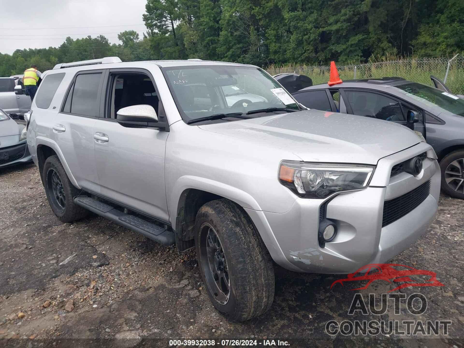 TOYOTA 4RUNNER 2018 - JTEBU5JR1J5540710