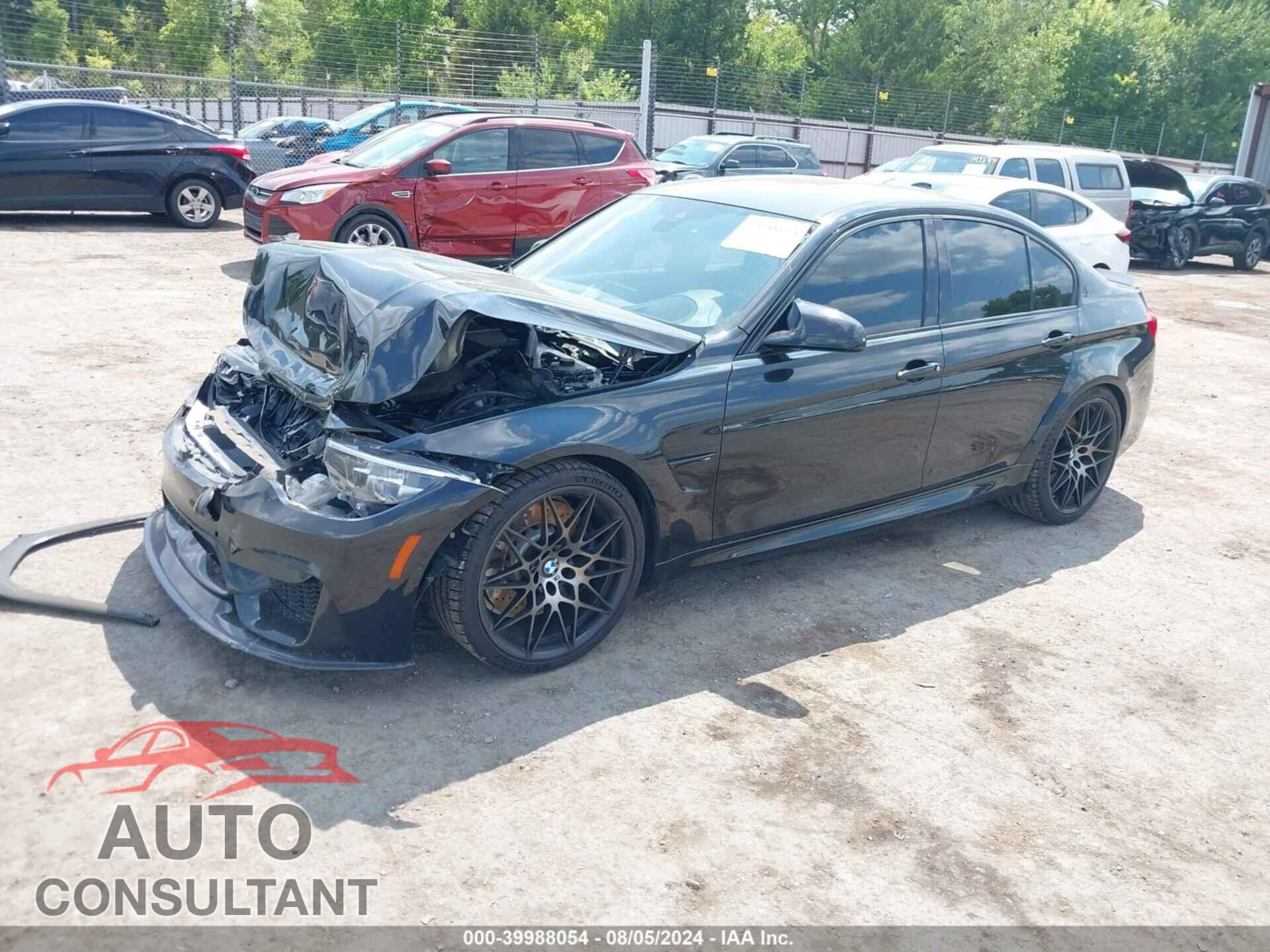 BMW M3 2018 - WBS8M9C58J5L71973