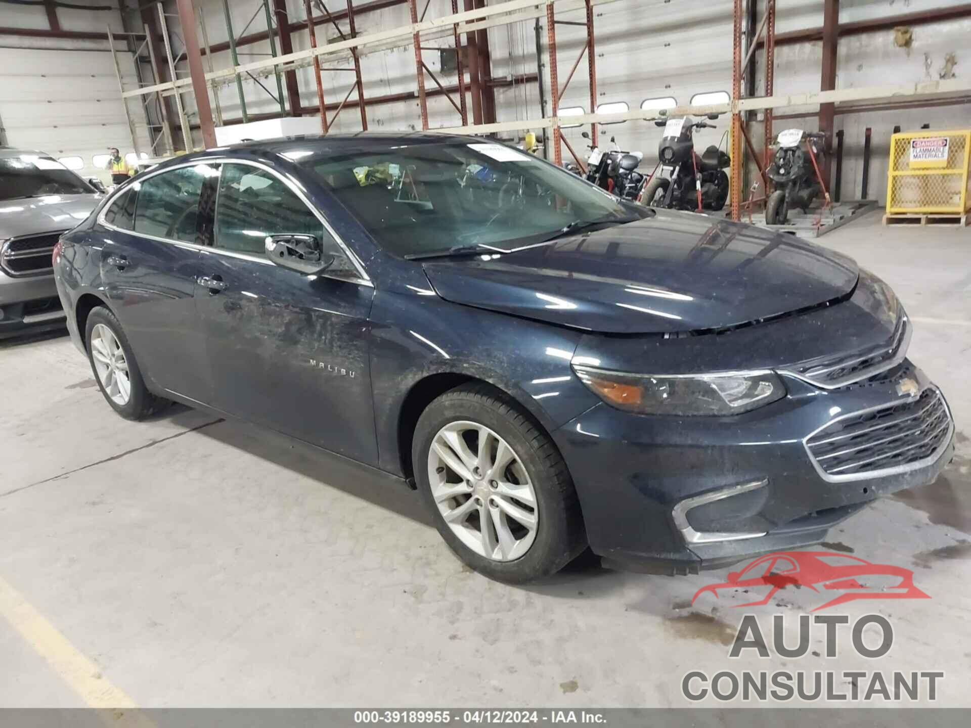 CHEVROLET MALIBU 2016 - 1G1ZE5ST8GF221522