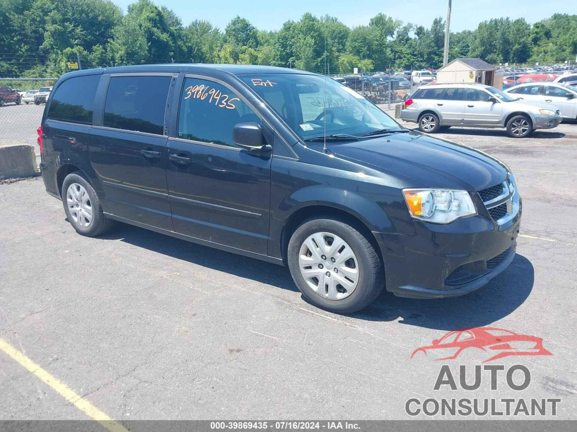 DODGE GRAND CARAVAN 2016 - 2C4RDGBG3GR107994